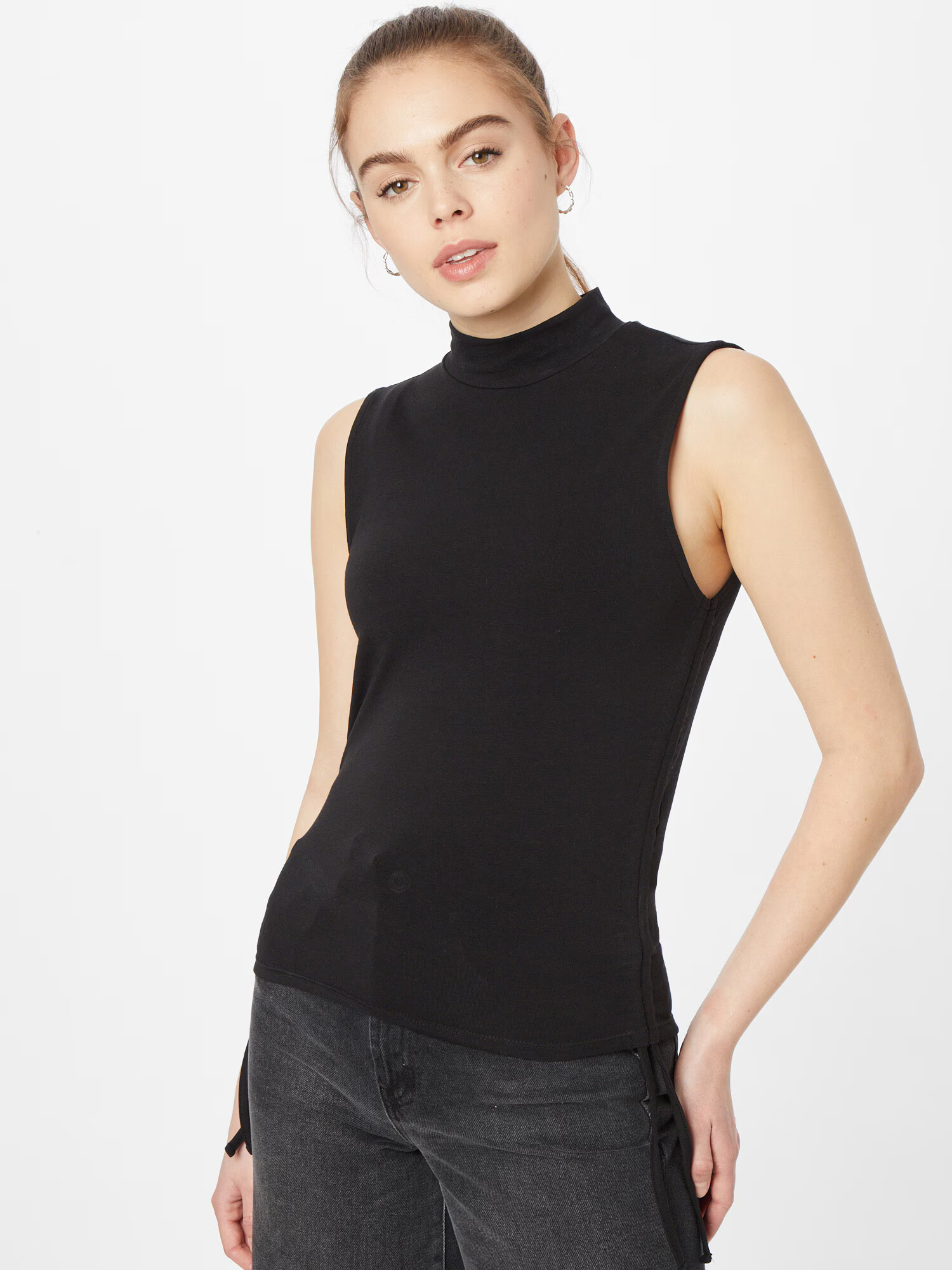 ONLY Top 'JOSIE' negru - Pled.ro