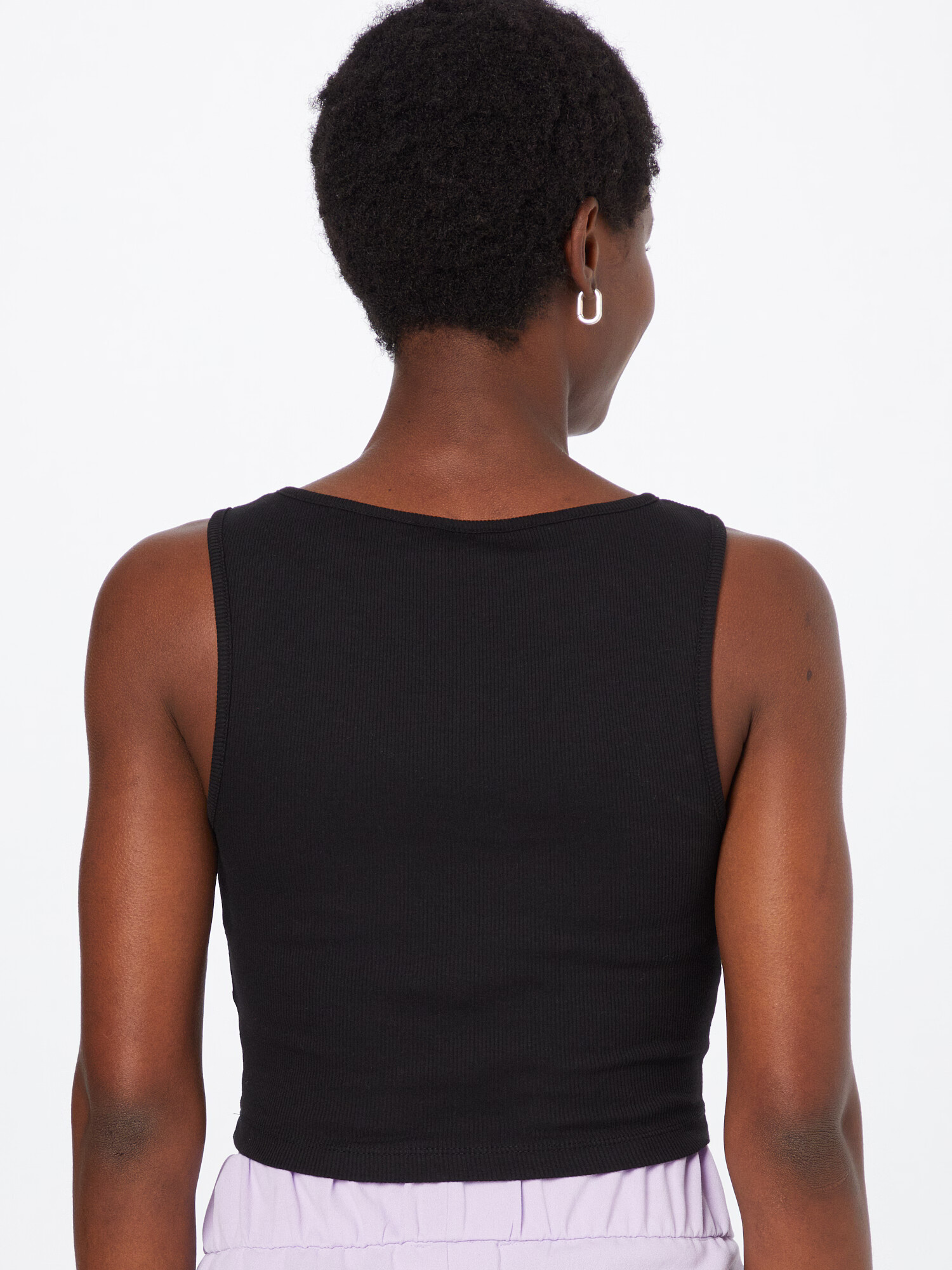 ONLY Top 'Kenya' negru / alb - Pled.ro