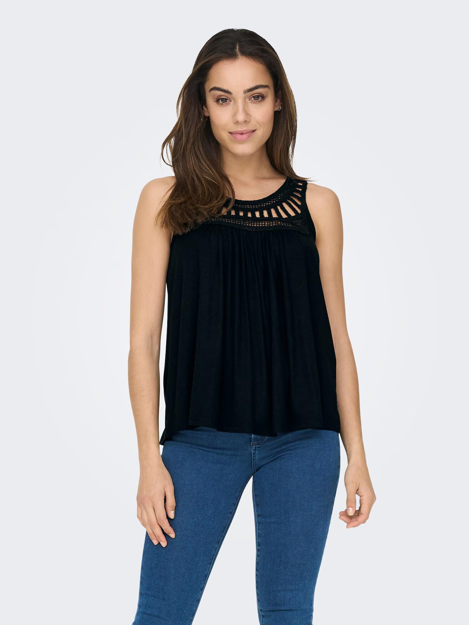 ONLY Top negru - Pled.ro