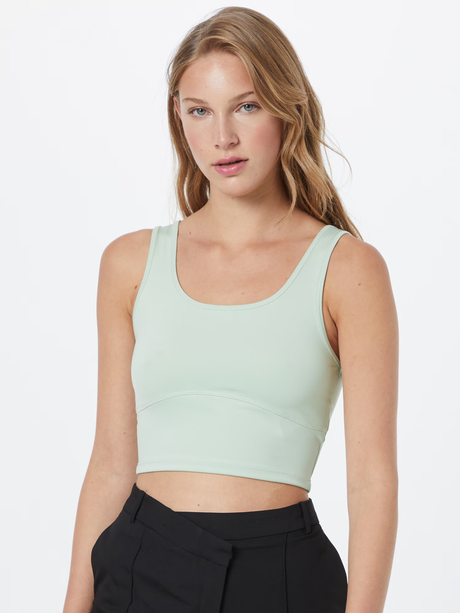 ONLY Top 'VEDEL' verde pastel - Pled.ro