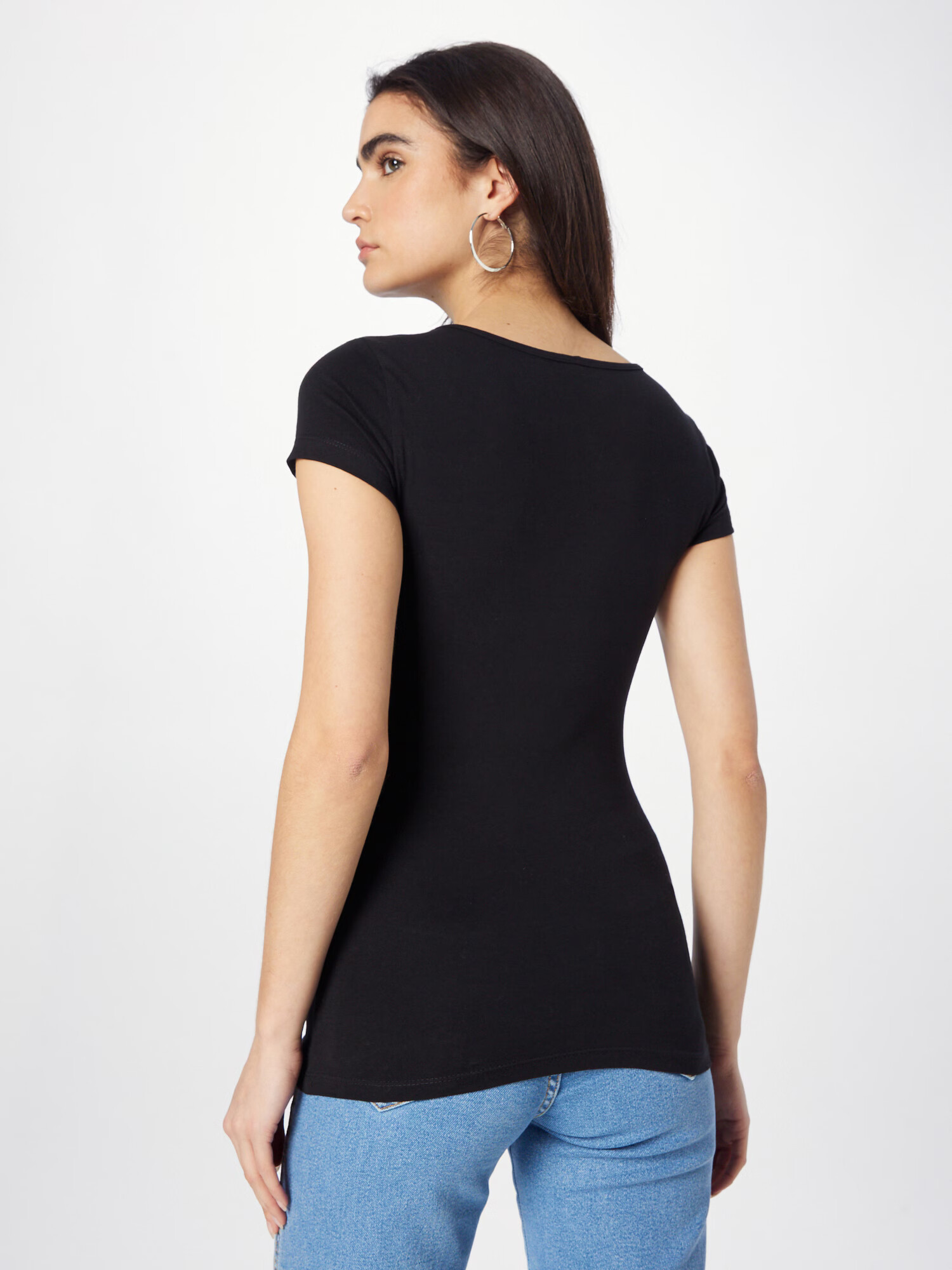 ONLY Tricou 'Love' gri deschis / negru - Pled.ro