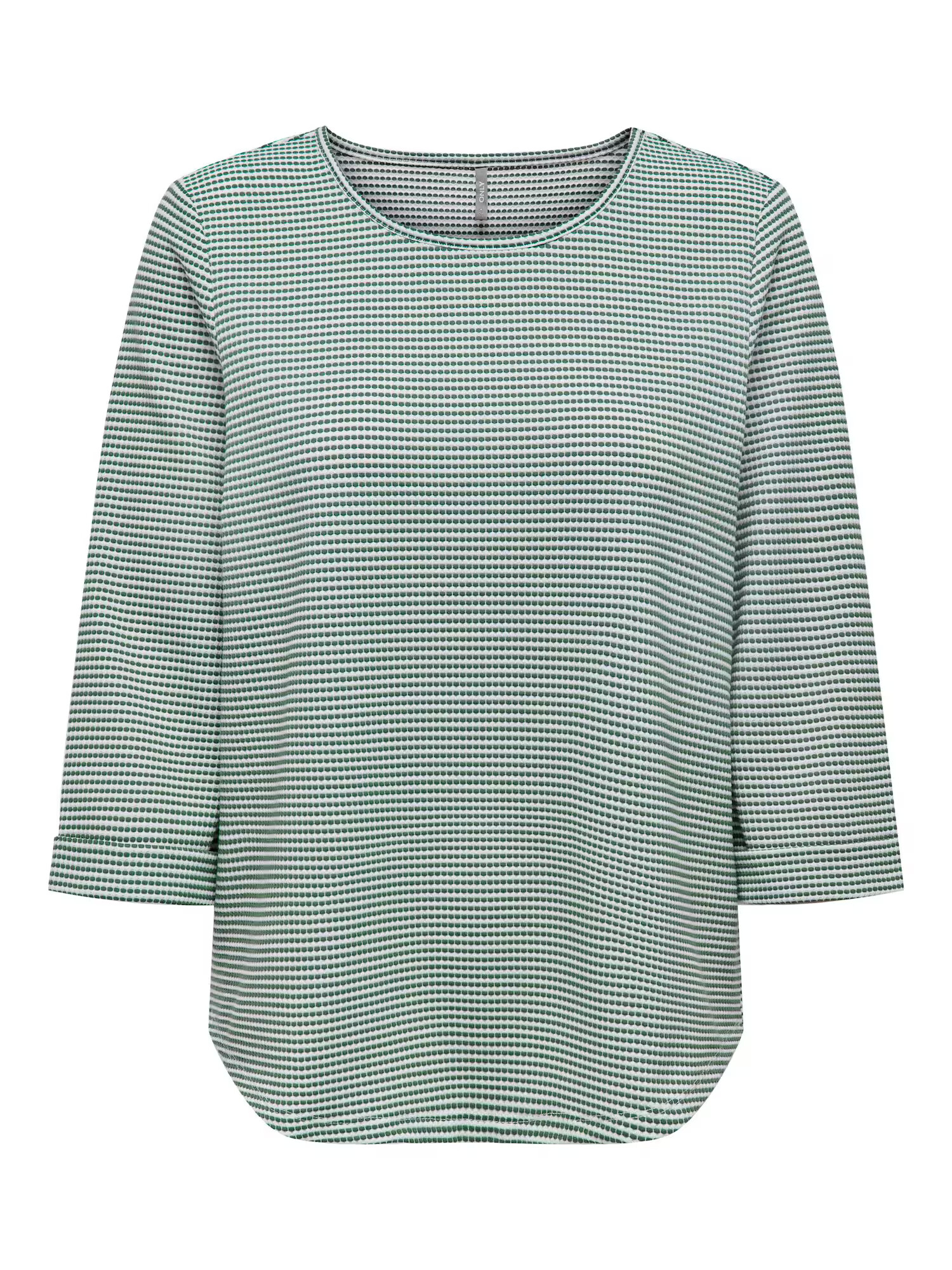 ONLY Tricou 'MAJA' crem / verde pin - Pled.ro