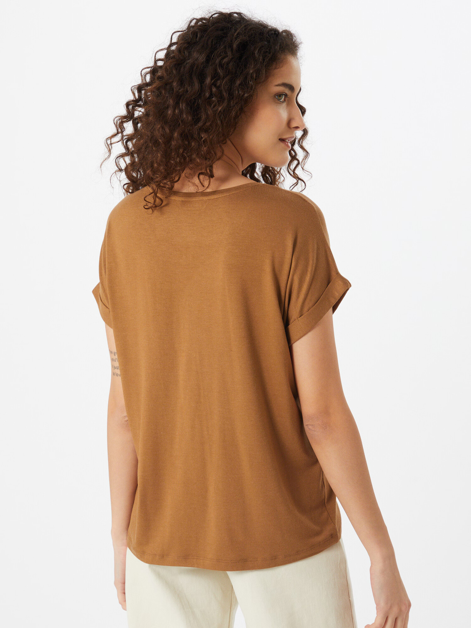 ONLY Tricou 'Moster' maro caramel - Pled.ro