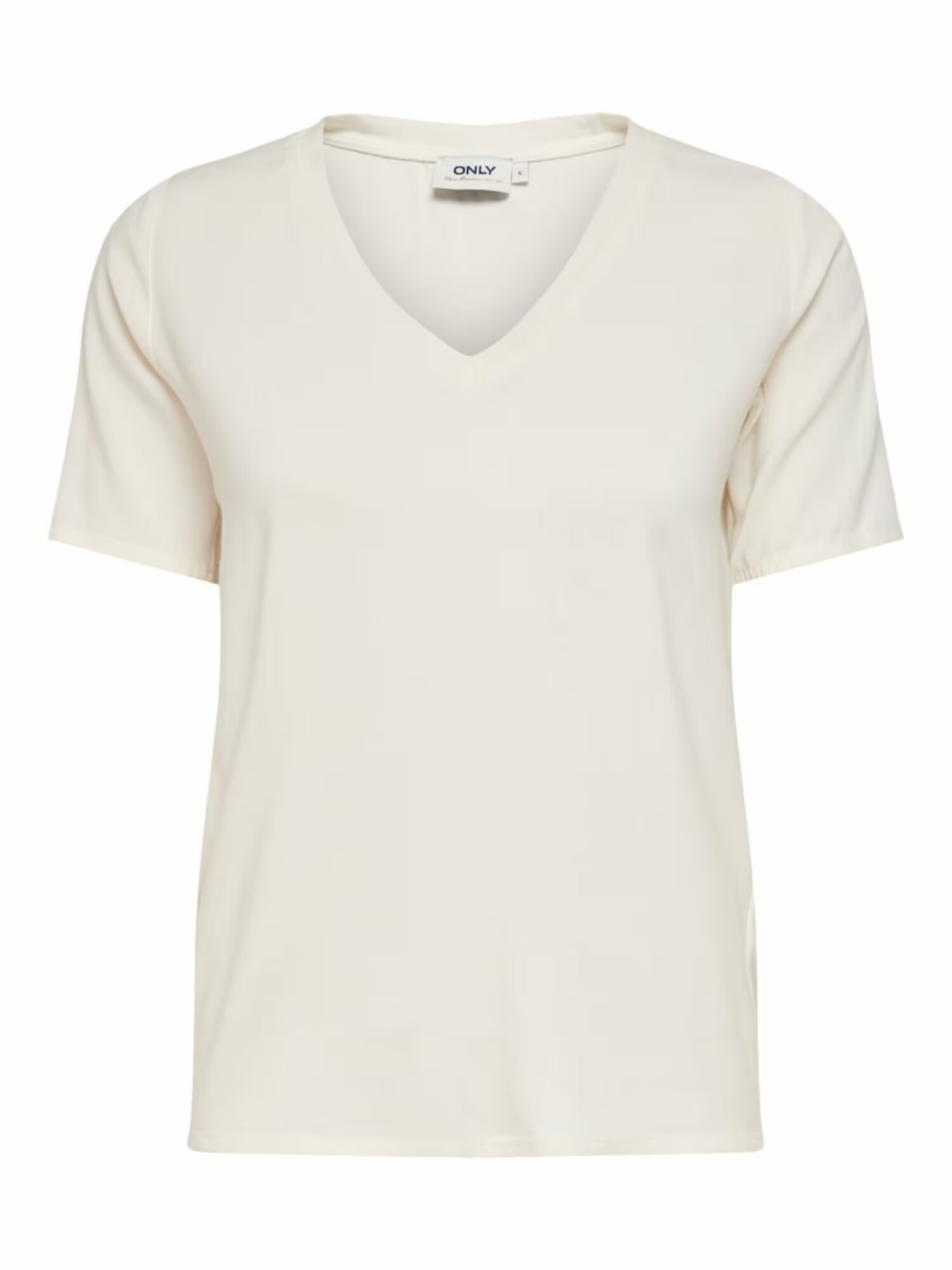 ONLY Tricou 'Merle' alb natural - Pled.ro