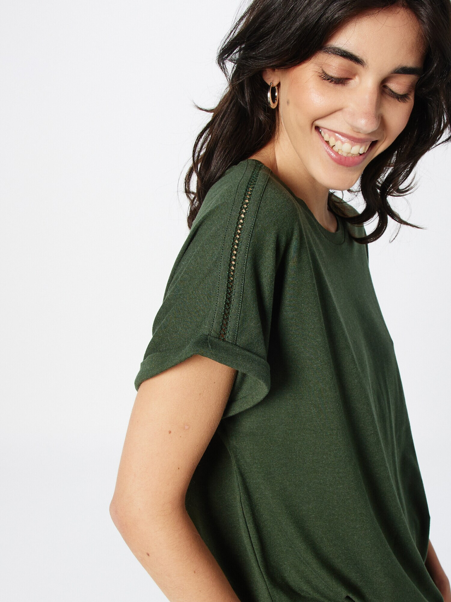 ONLY Tricou 'MOSTER' verde pin - Pled.ro