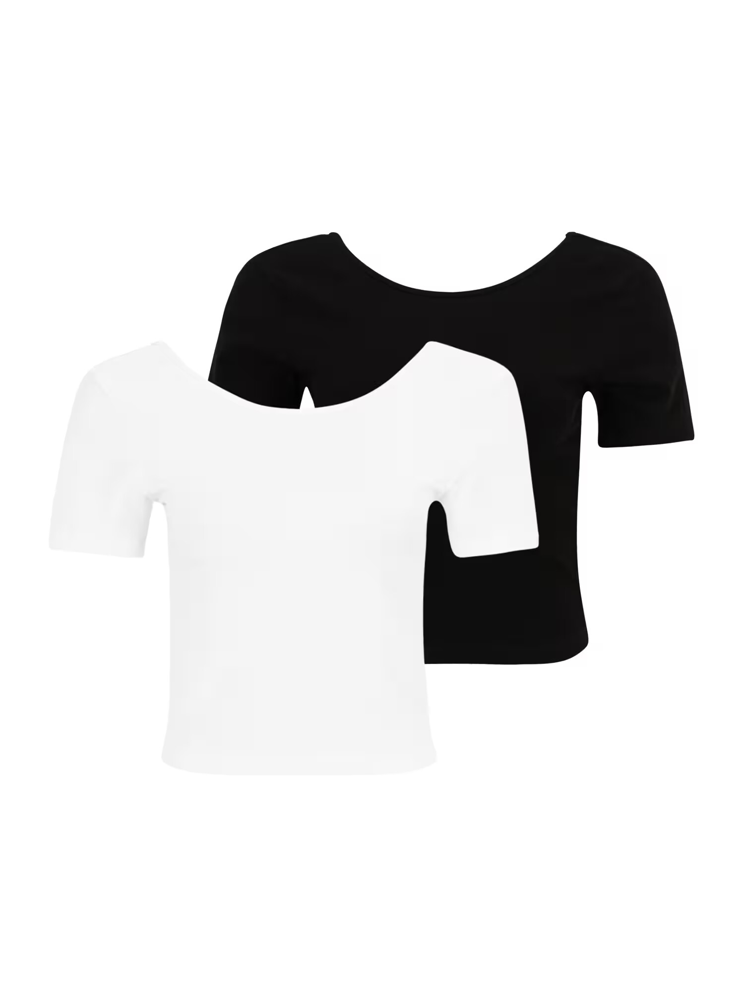 ONLY Tricou negru / alb - Pled.ro