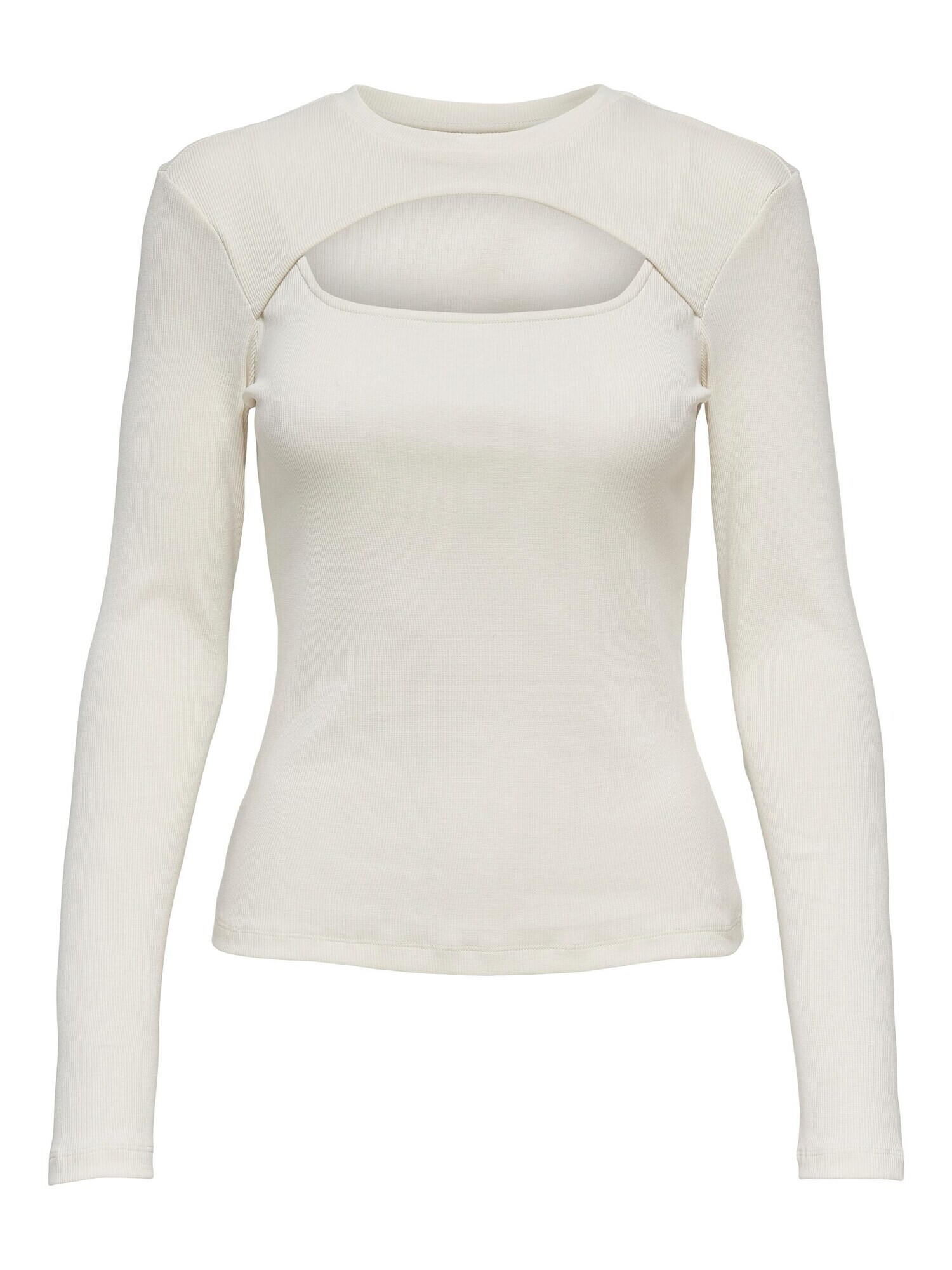 ONLY Tricou 'Nessa' alb natural - Pled.ro