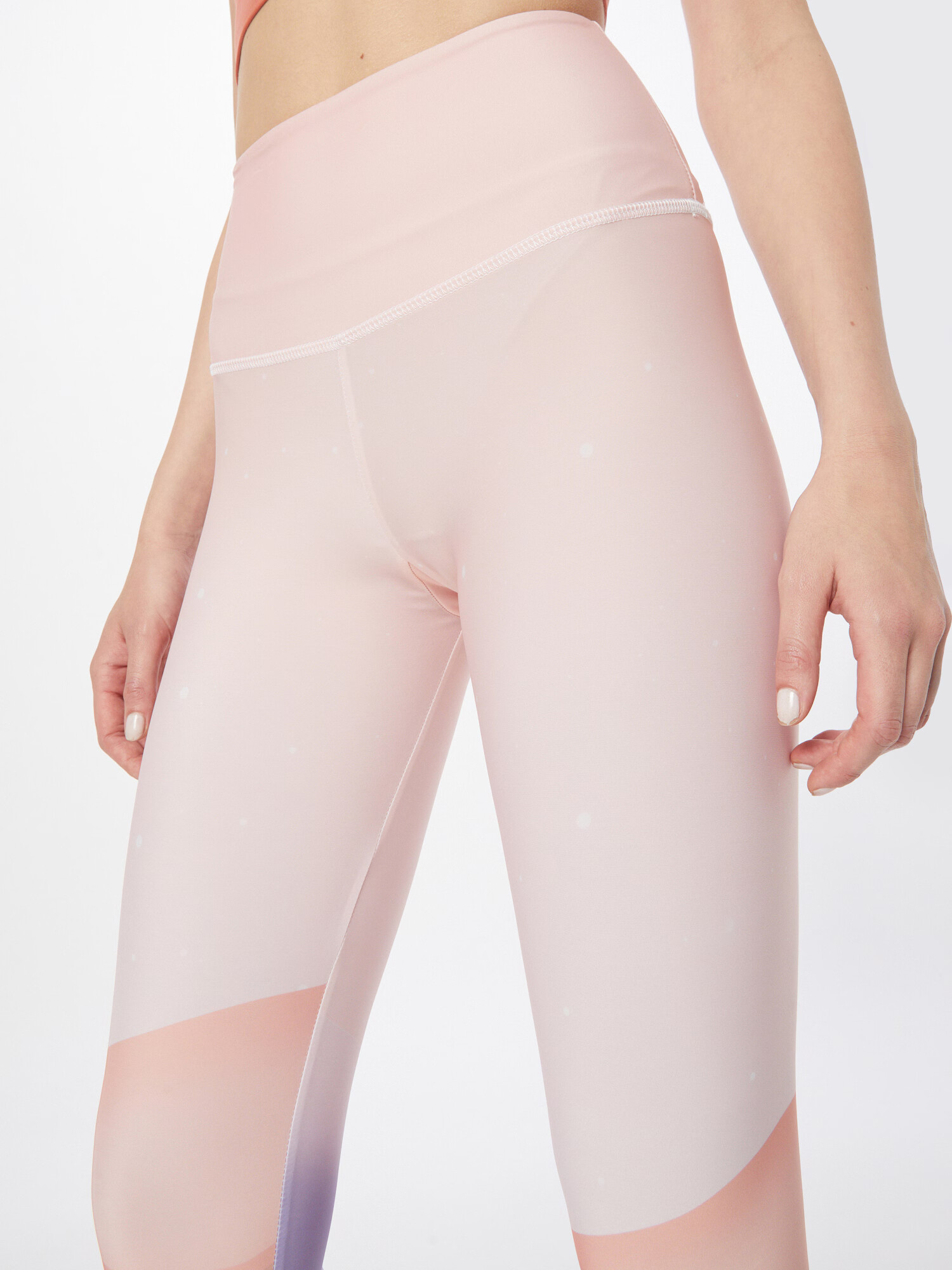 Onzie Pantaloni sport mov prună / mov deschis / portocaliu caisă / roz pastel - Pled.ro