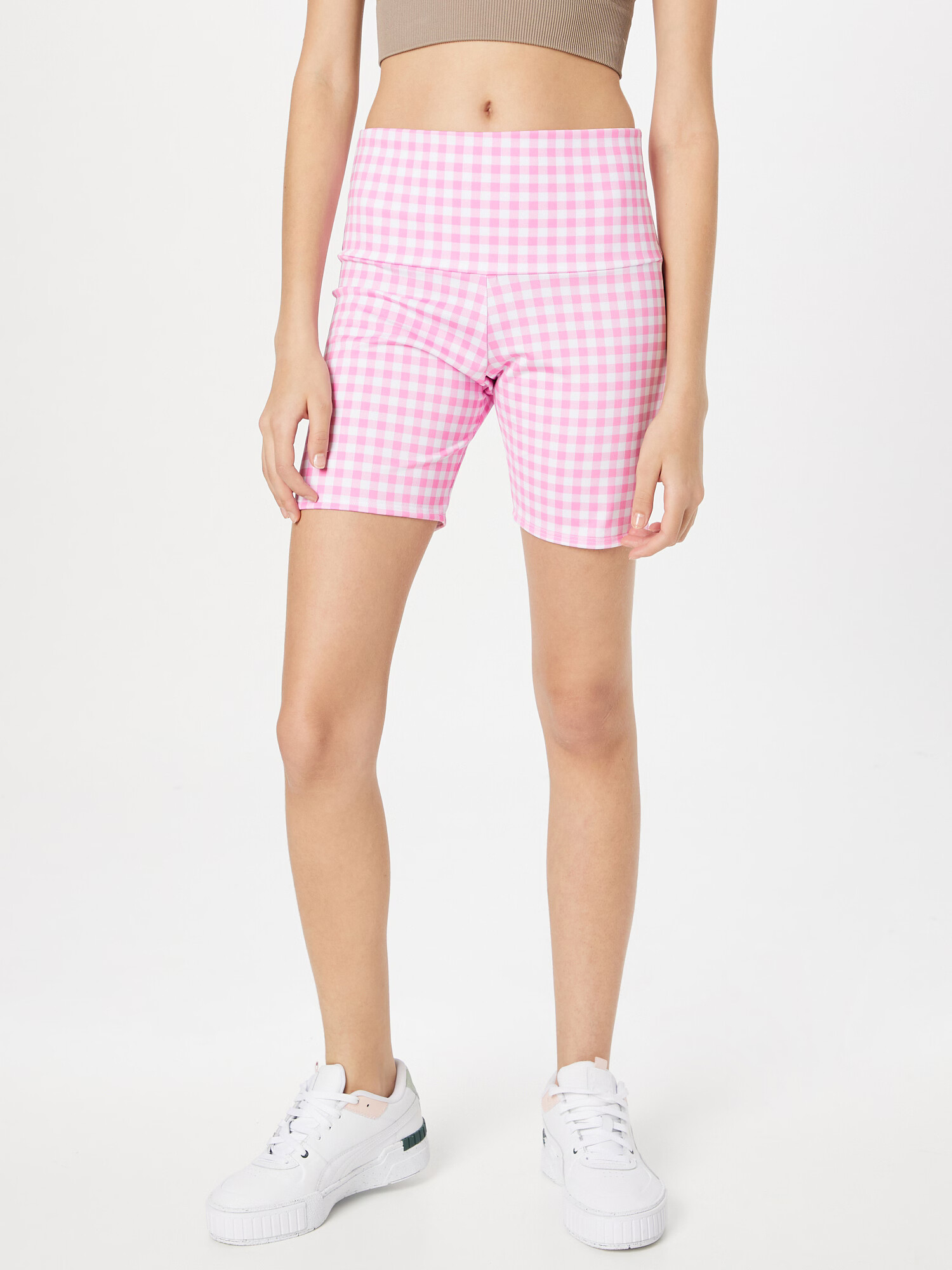 Onzie Pantaloni sport roz / alb - Pled.ro