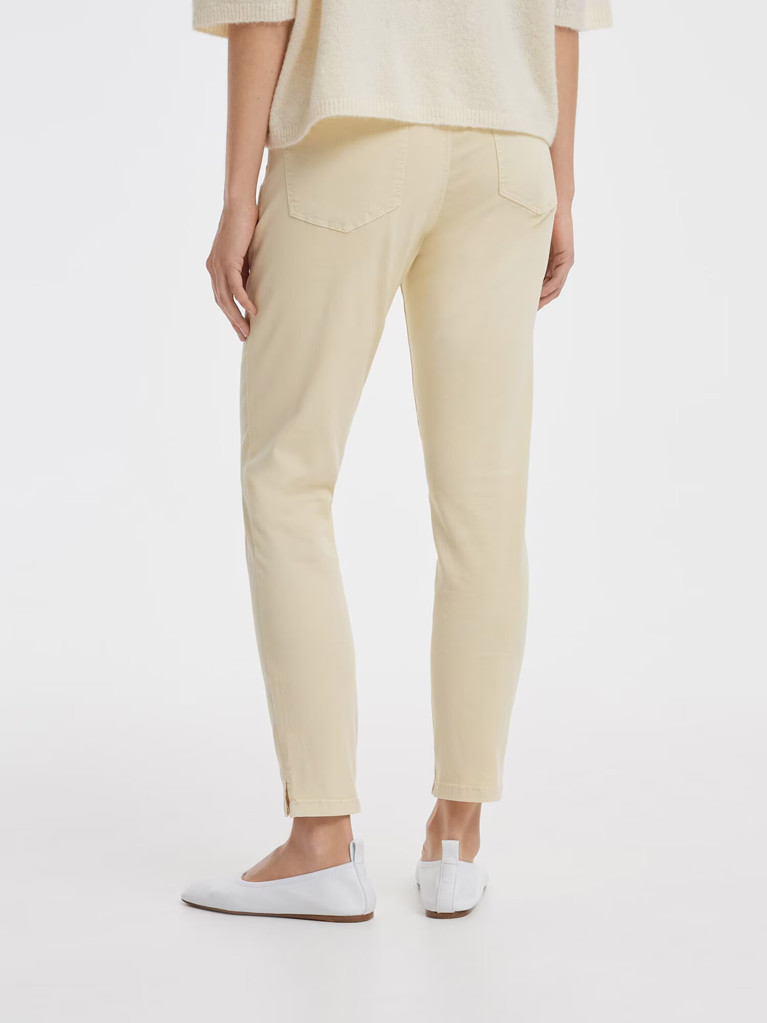 OPUS Jeans 'Elma' galben pastel - Pled.ro