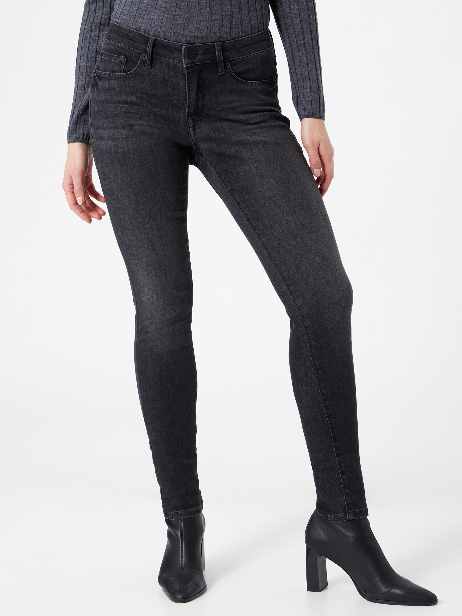 OPUS Jeans 'Elma' gri denim - Pled.ro