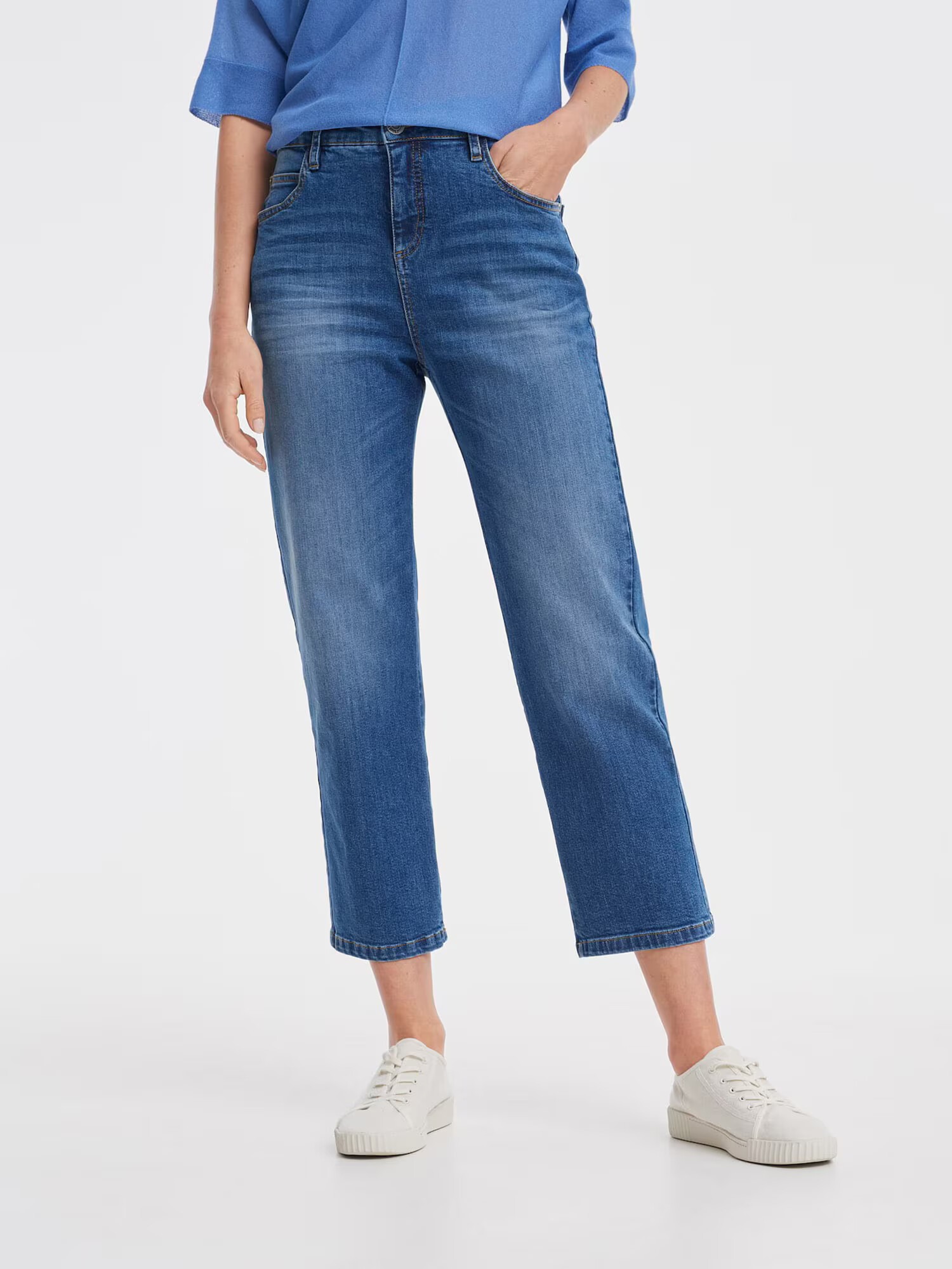 OPUS Jeans 'Lani' albastru denim - Pled.ro