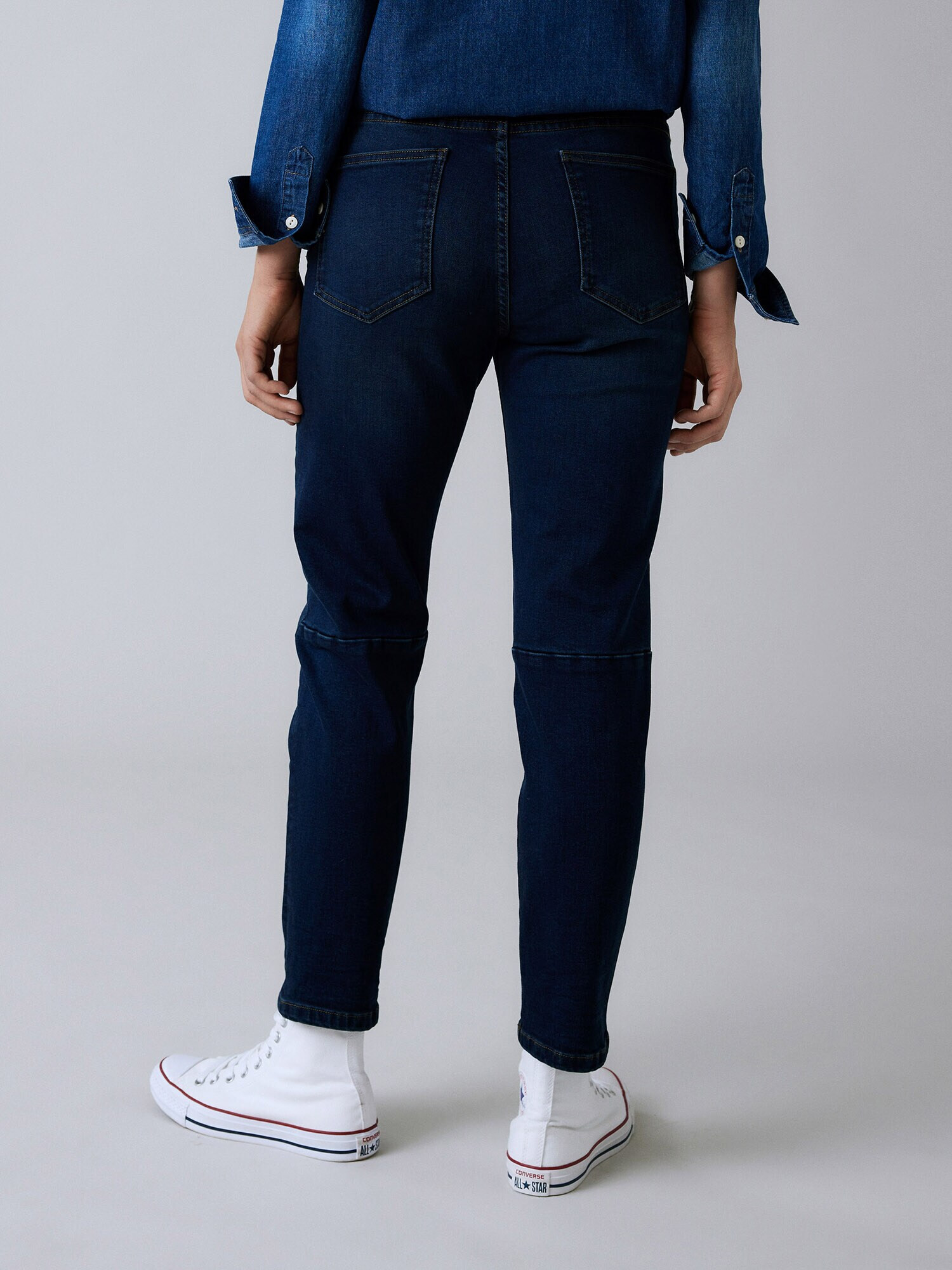 OPUS Jeans 'Liandra' albastru denim - Pled.ro