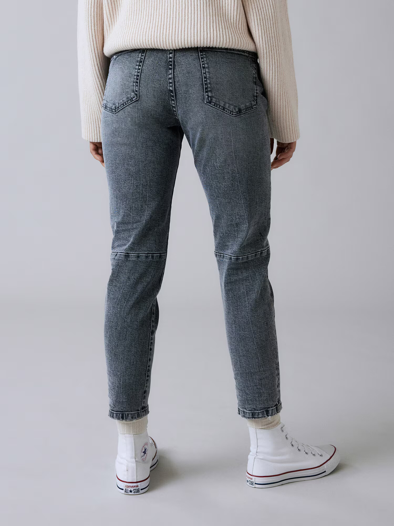 OPUS Jeans 'Liandra' gri denim - Pled.ro