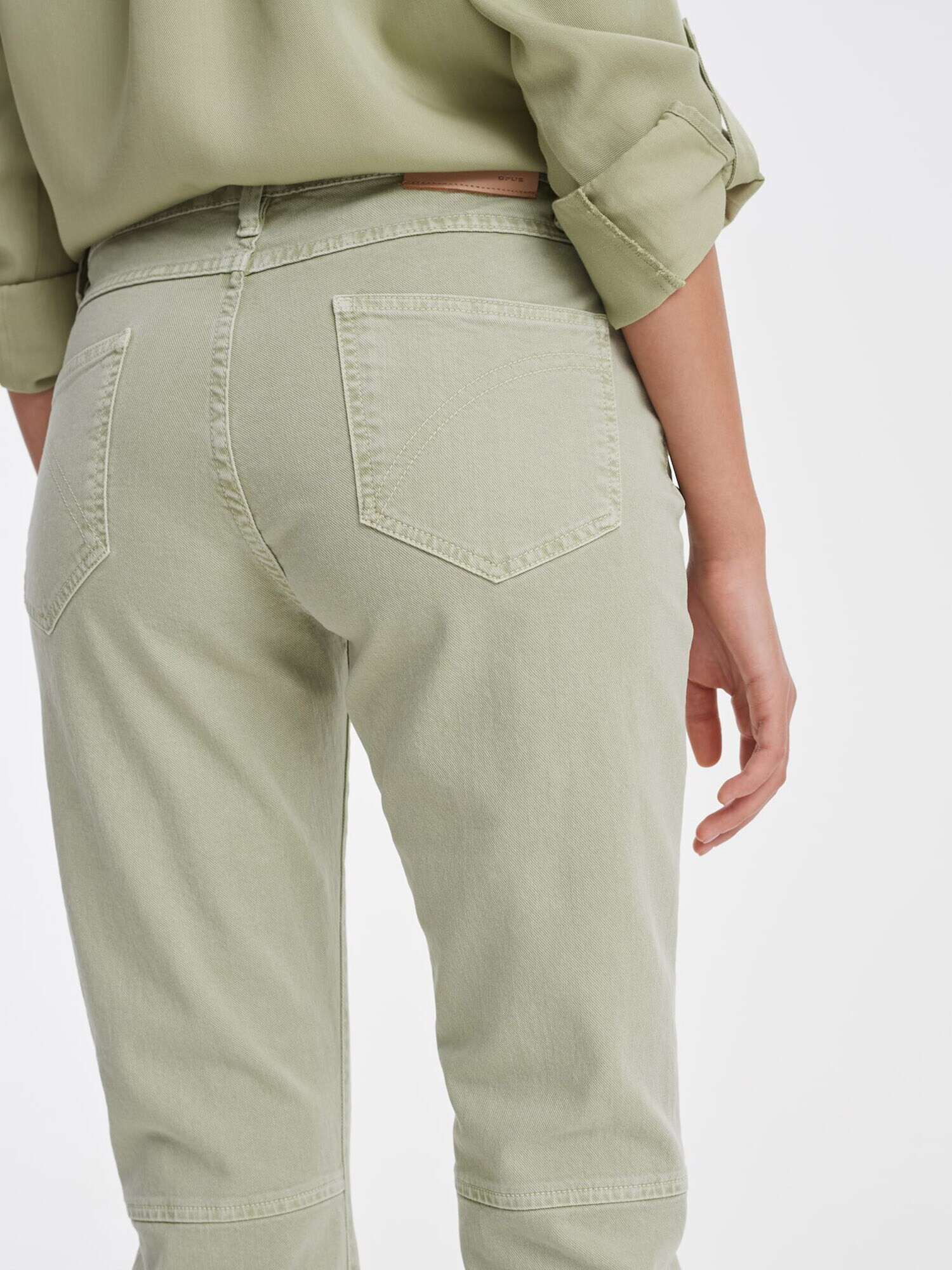 OPUS Jeans 'Louis' verde pastel - Pled.ro