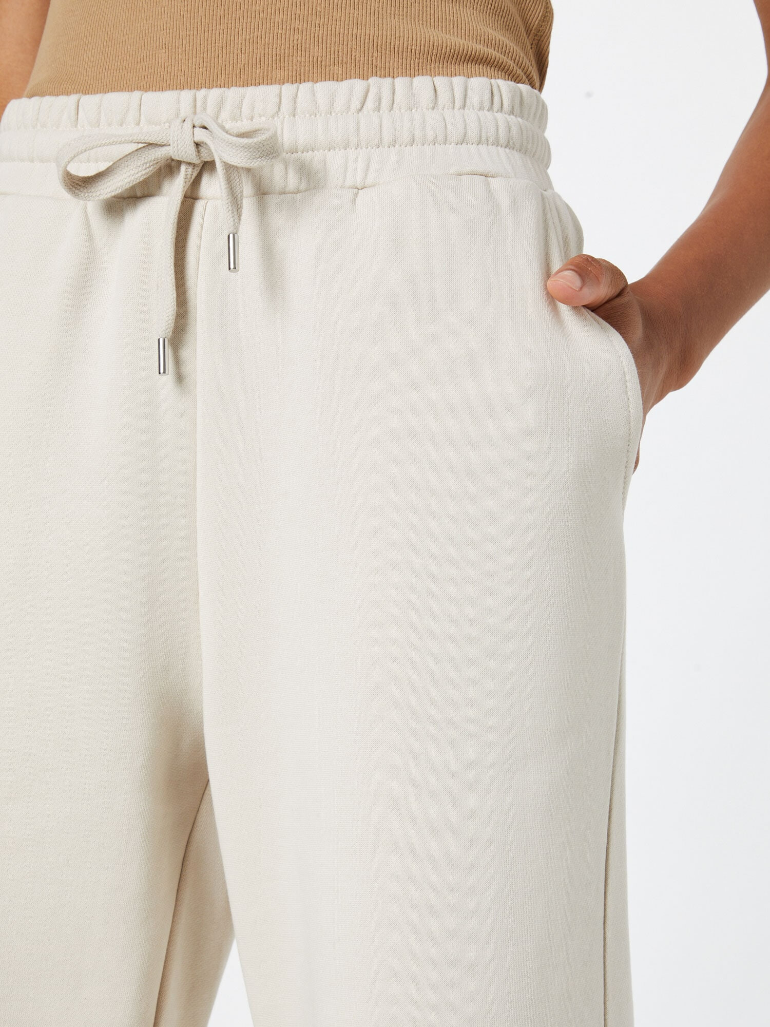 OPUS Pantaloni 'Mayvi' gri deschis - Pled.ro