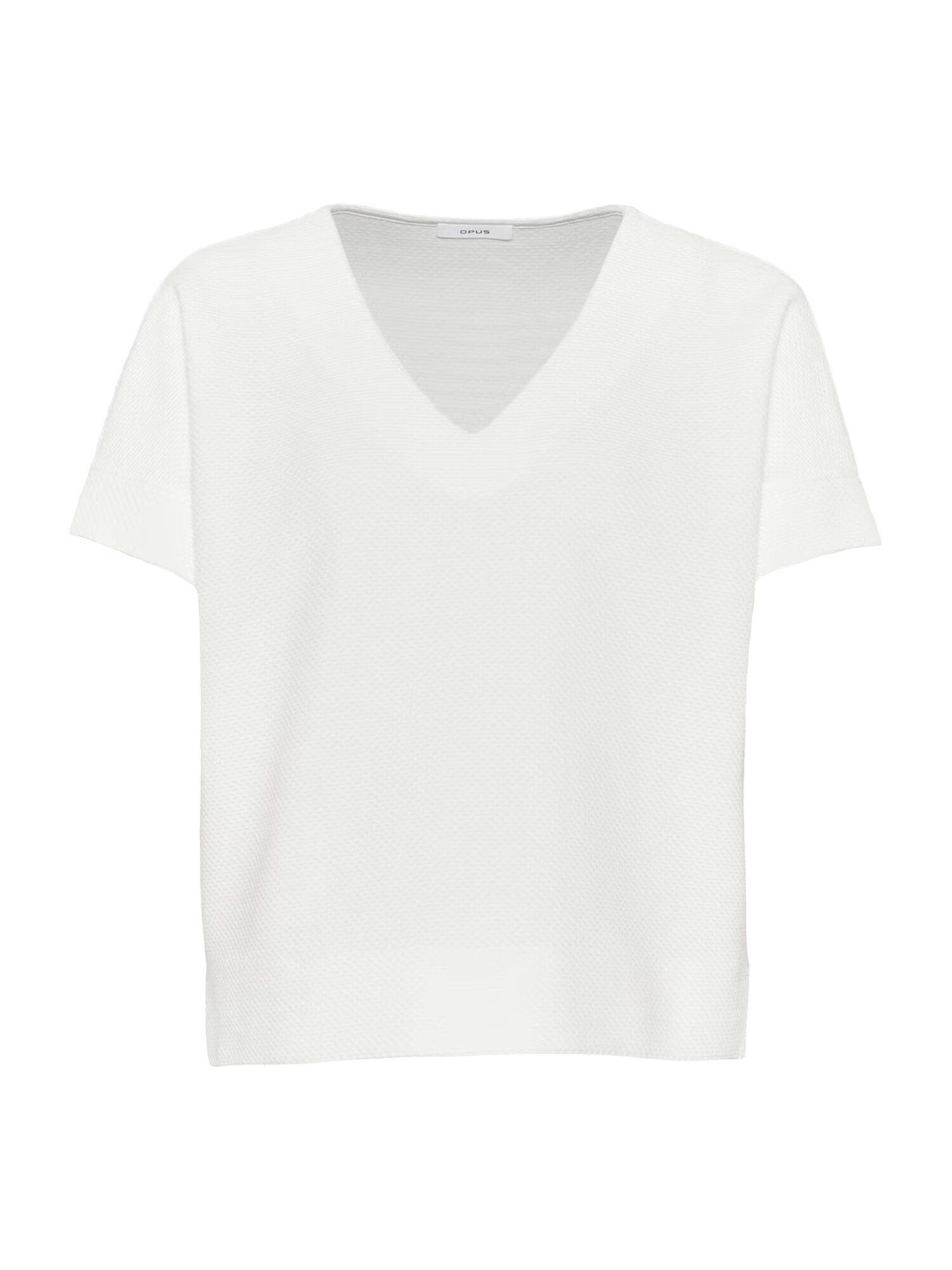 OPUS Tricou 'Garina' alb - Pled.ro