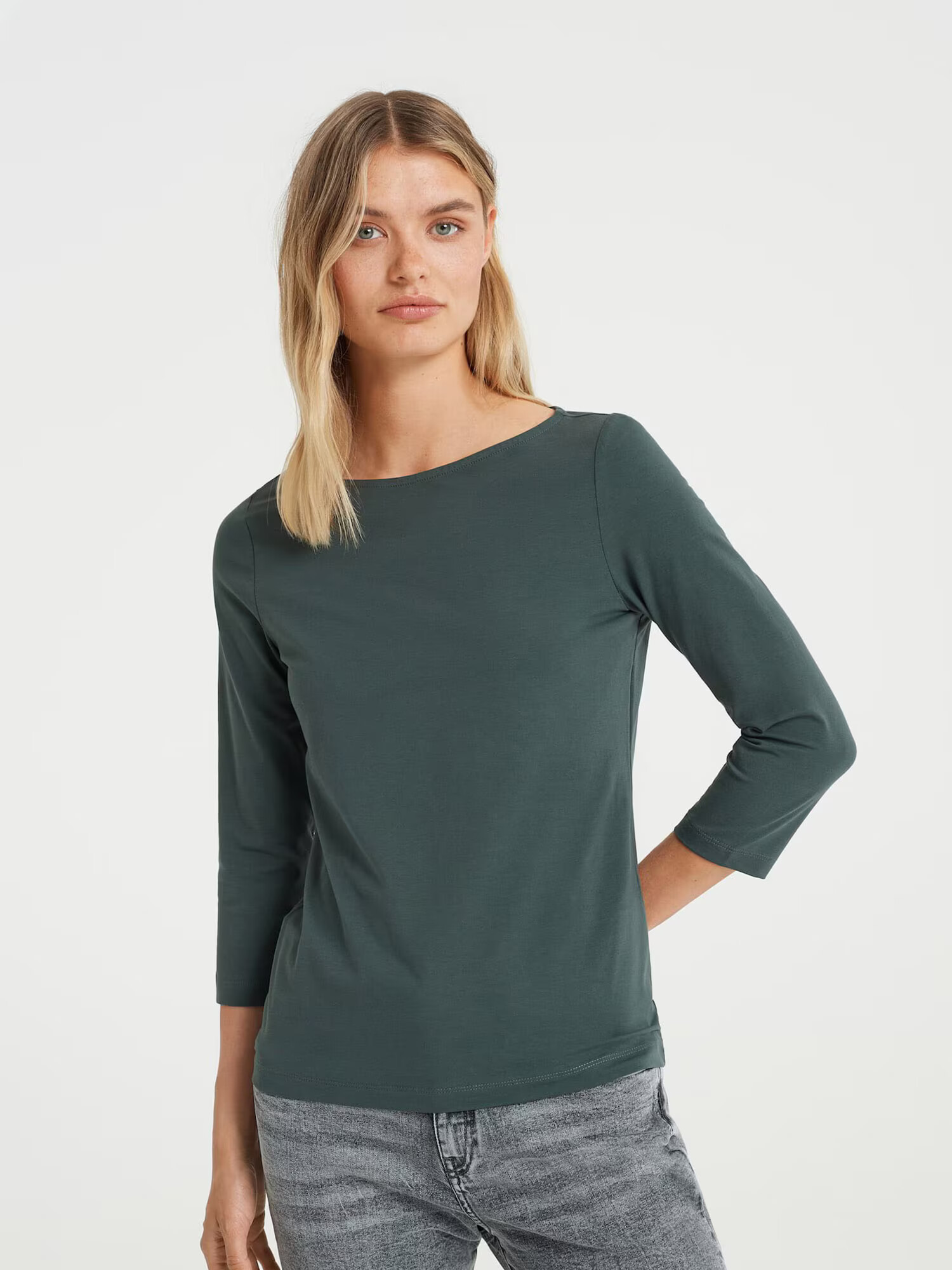 OPUS Tricou 'Silani' verde smarald - Pled.ro