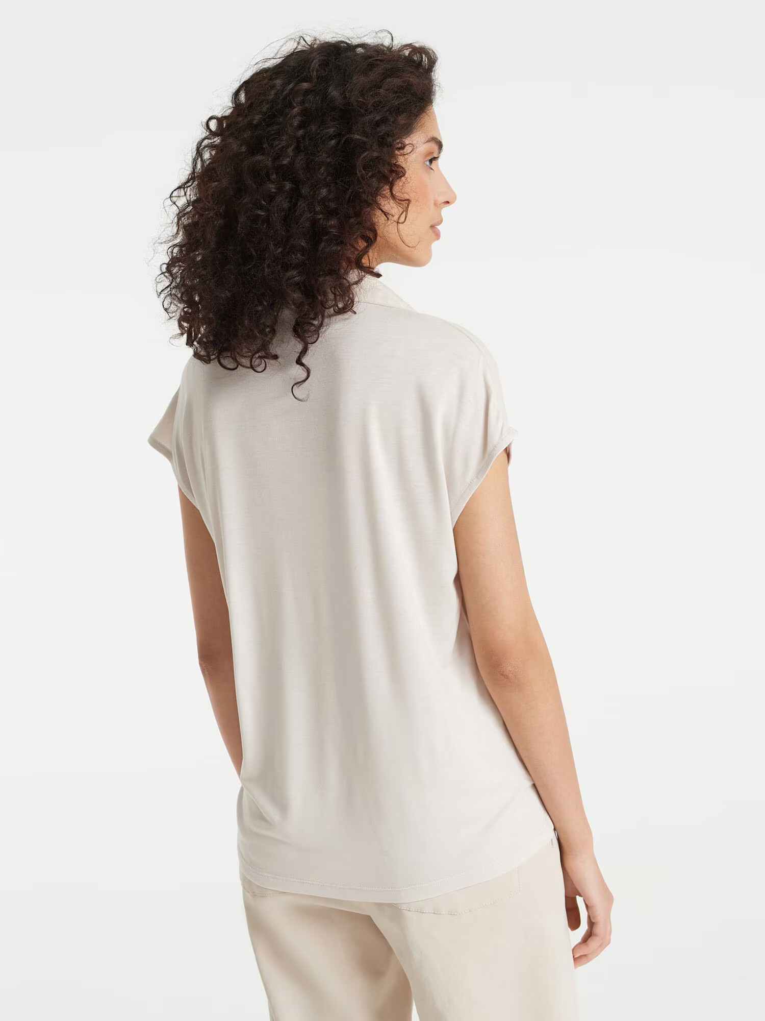 OPUS Tricou 'Sylvaino' crem - Pled.ro