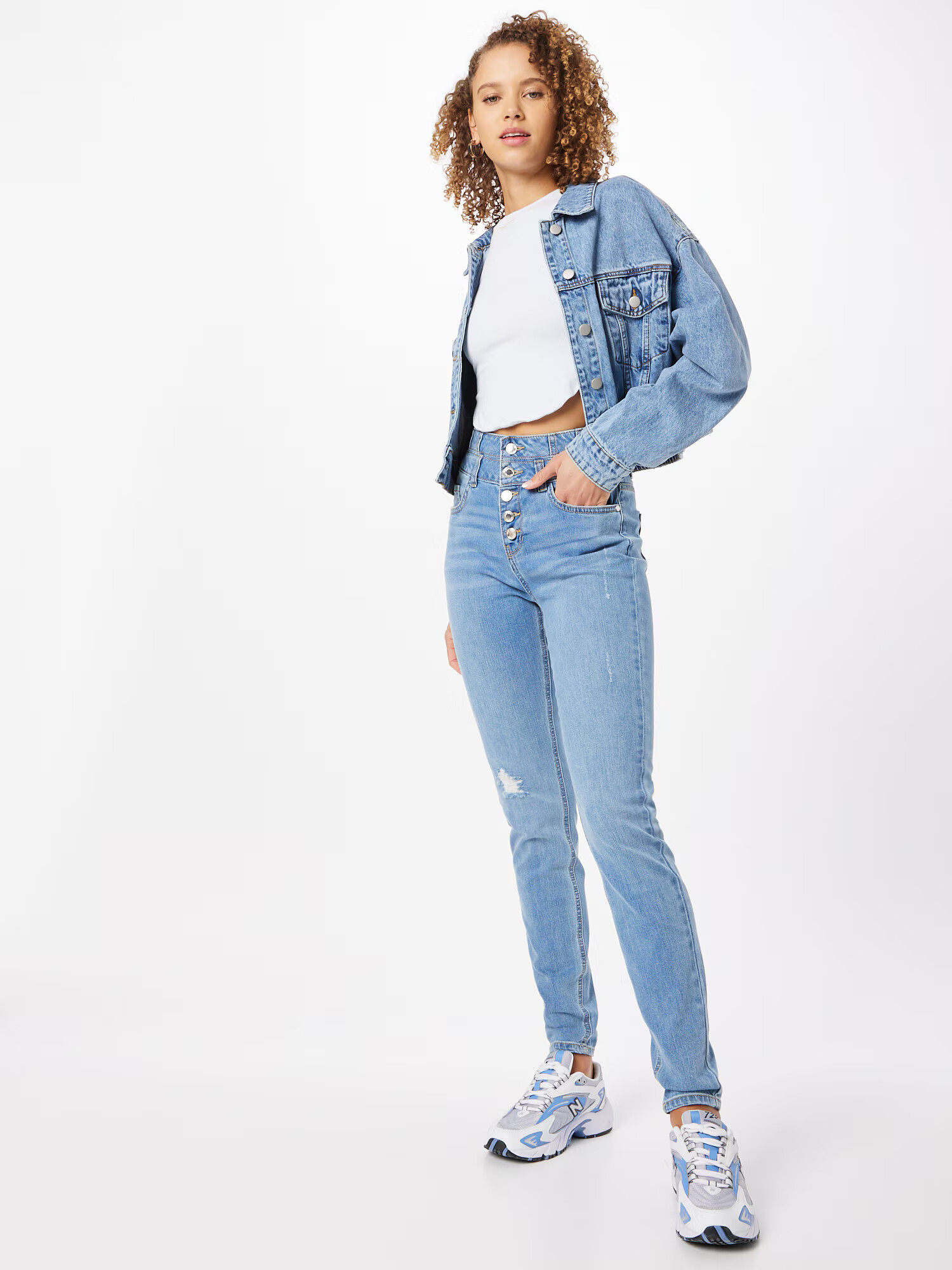 Orsay Jeans albastru denim - Pled.ro