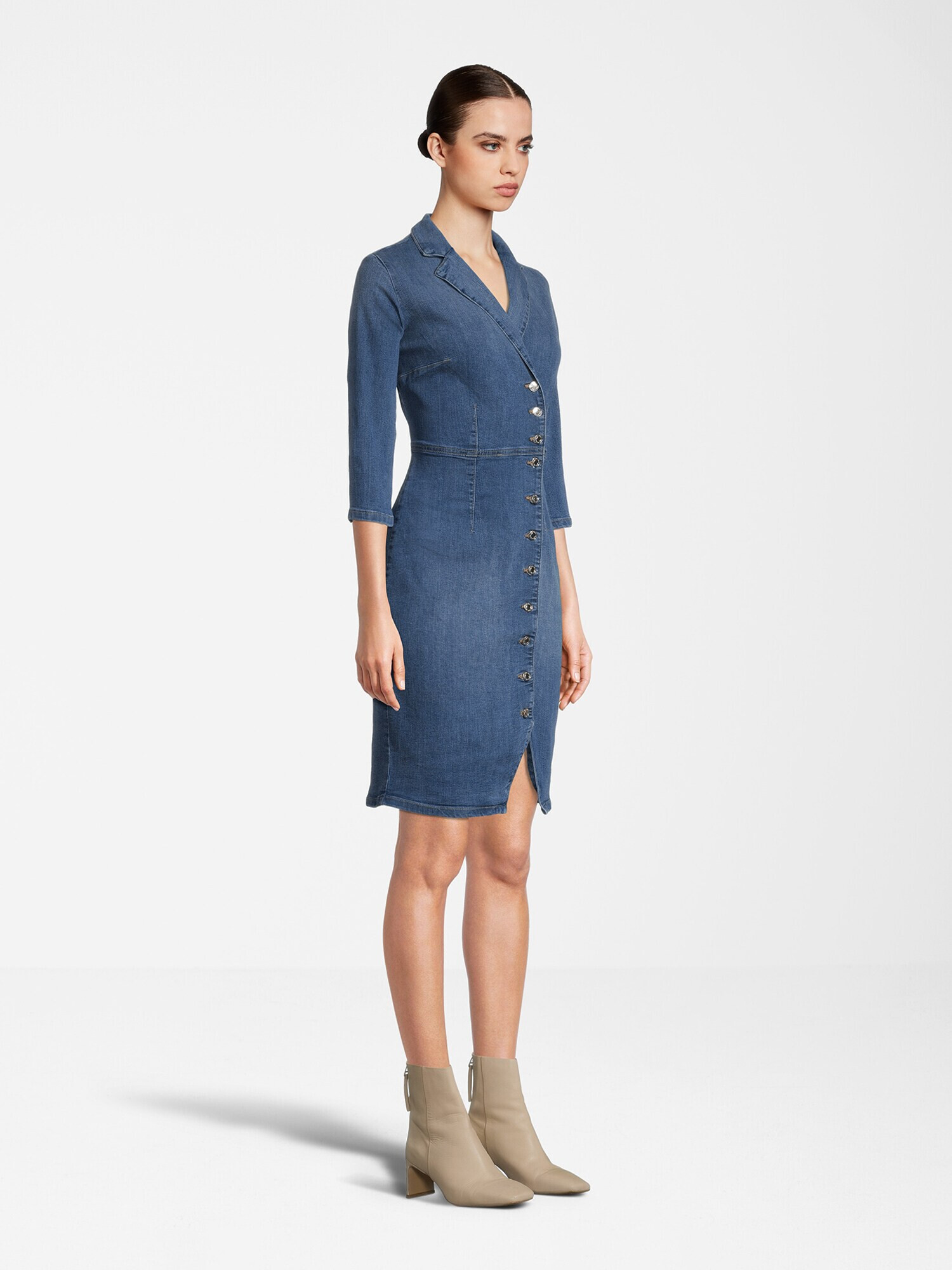 Orsay Rochie tip bluză 'Donna' albastru denim - Pled.ro