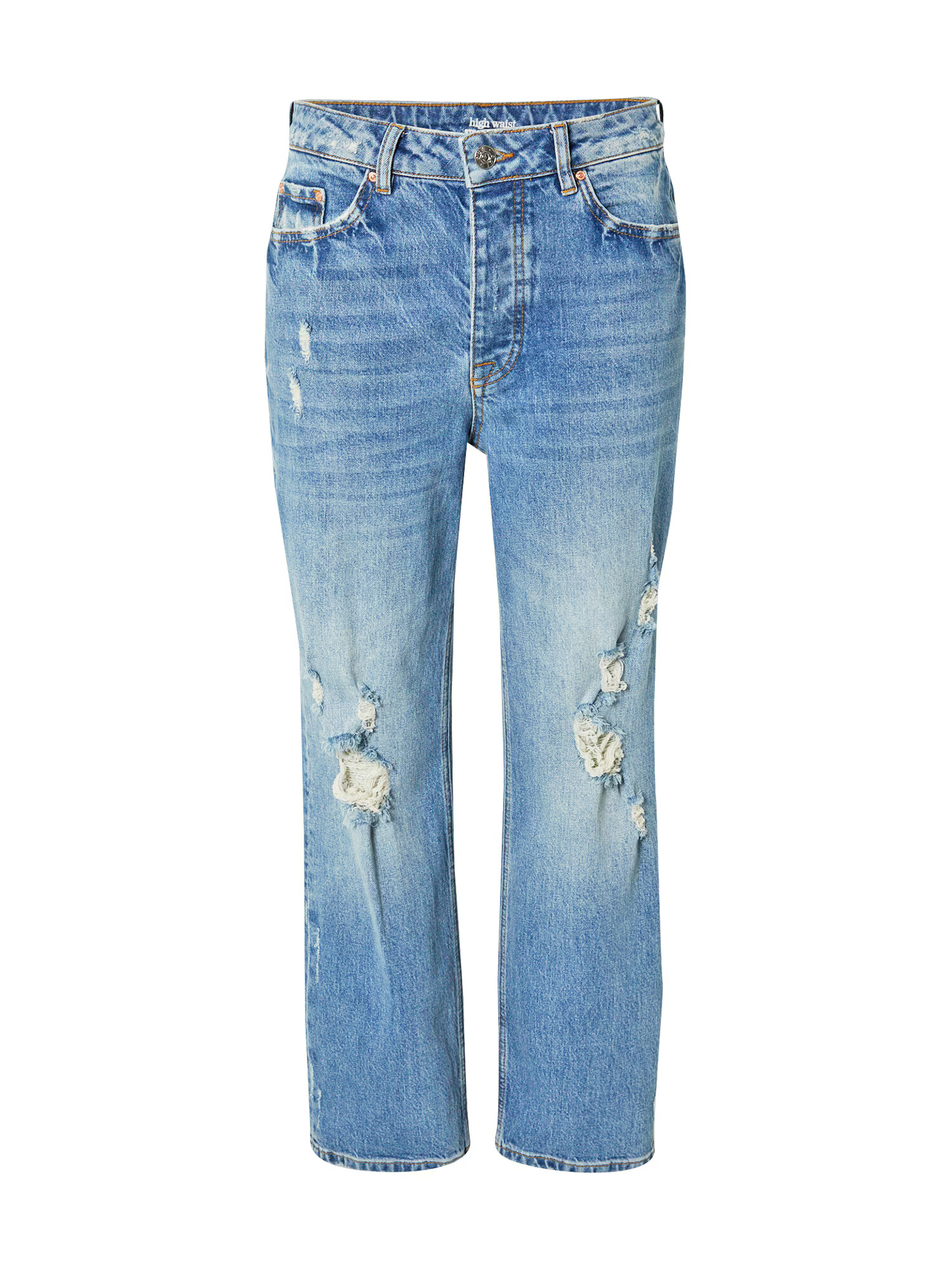 OUI Jeans albastru denim - Pled.ro