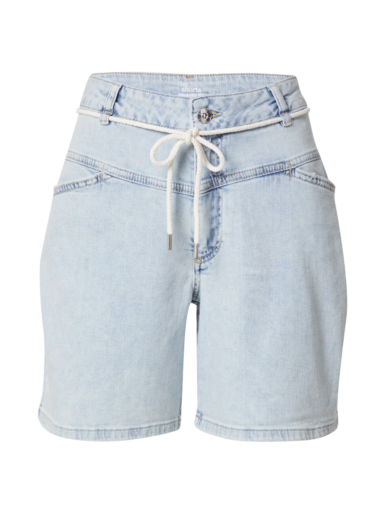 OUI Jeans albastru denim - Pled.ro