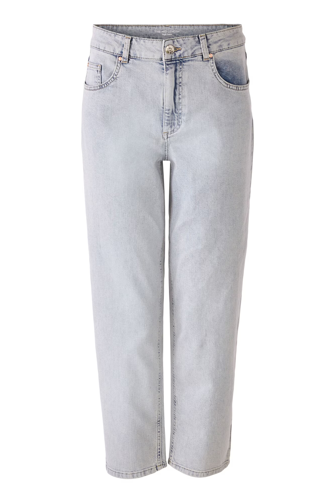 OUI Jeans albastru denim - Pled.ro