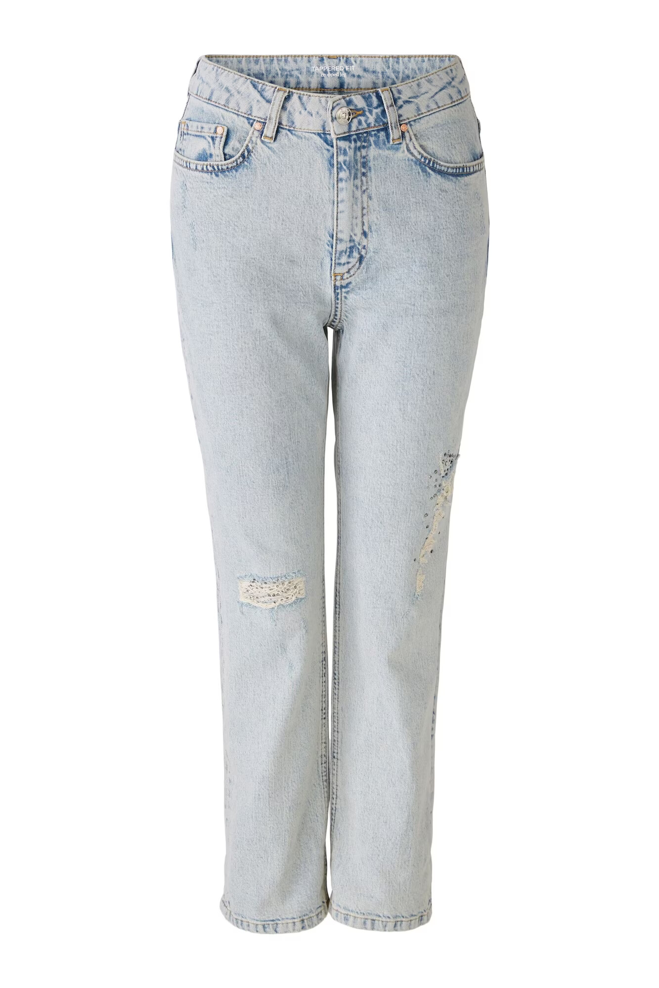 OUI Jeans albastru denim - Pled.ro