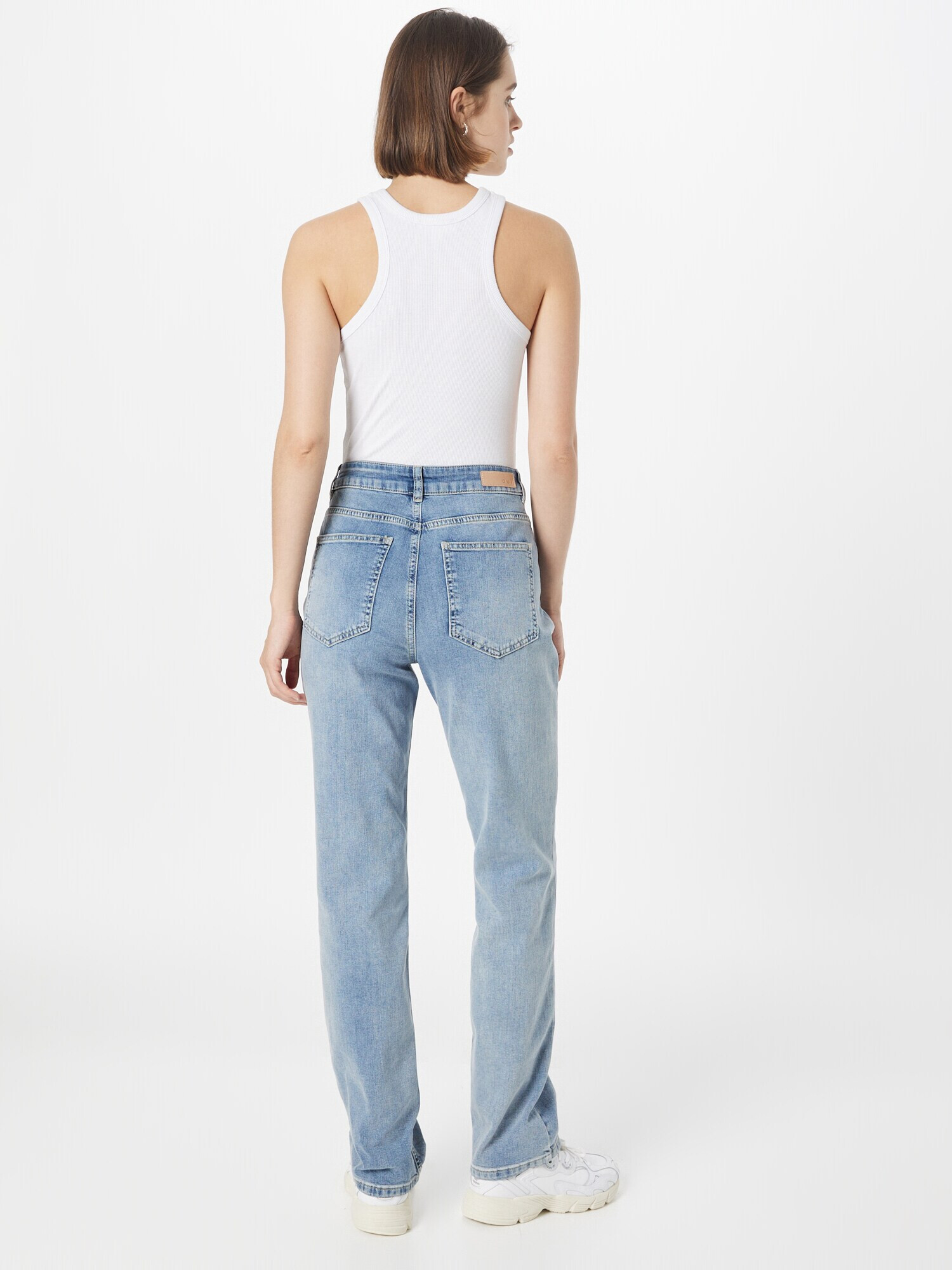 OUI Jeans albastru deschis - Pled.ro