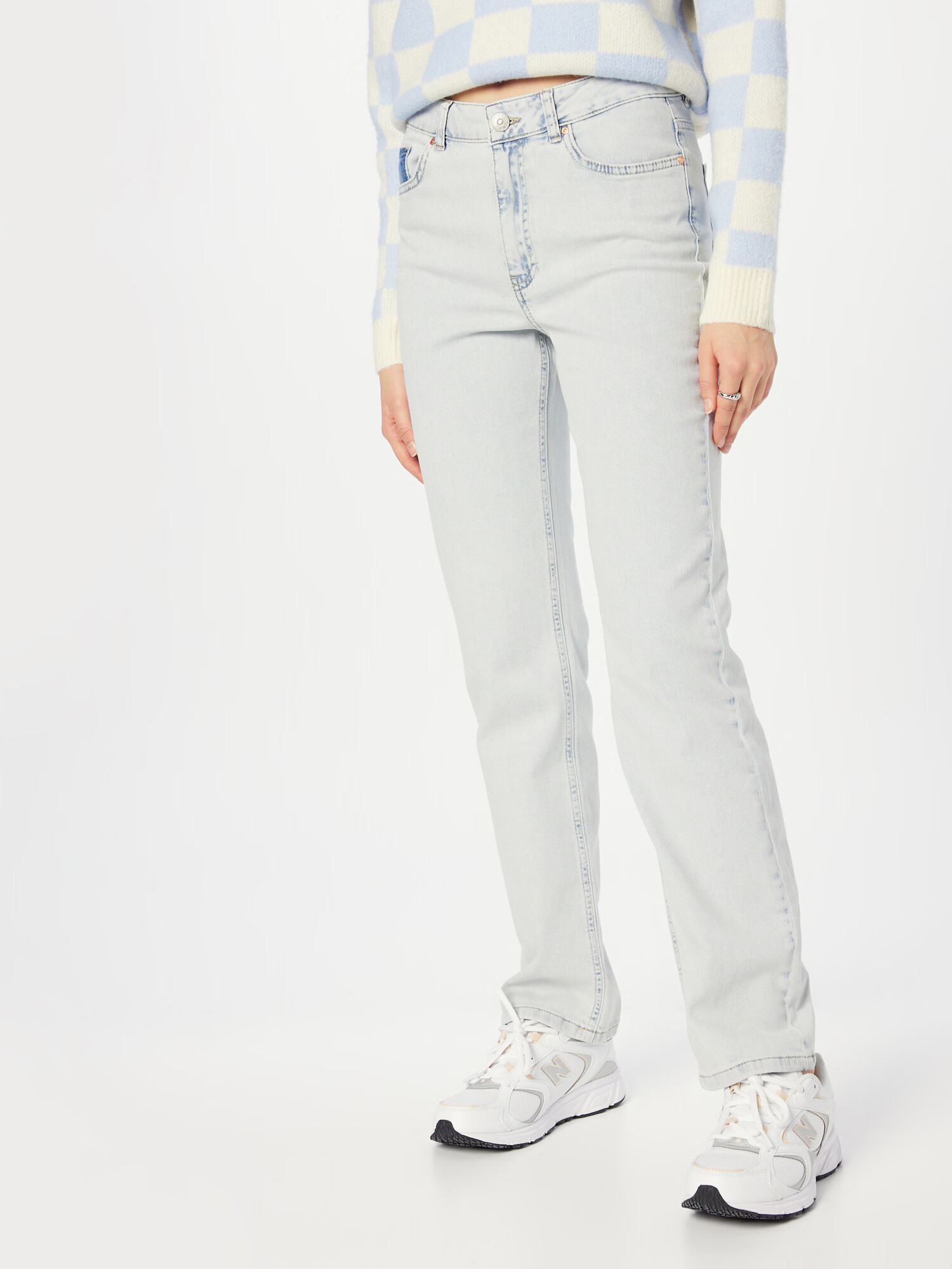 OUI Jeans albastru deschis - Pled.ro