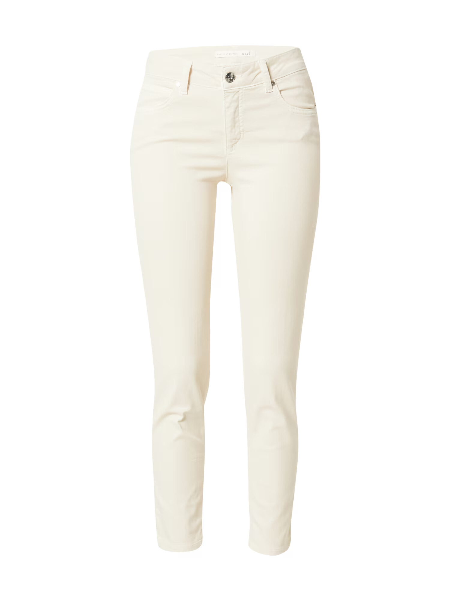 OUI Jeans crem - Pled.ro