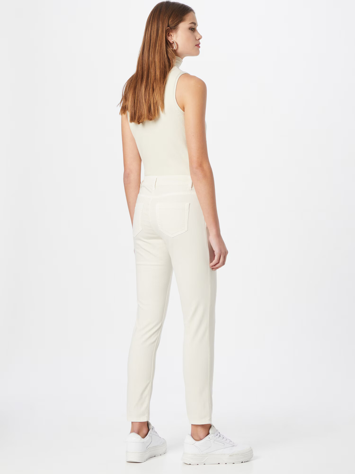 OUI Jeans crem - Pled.ro