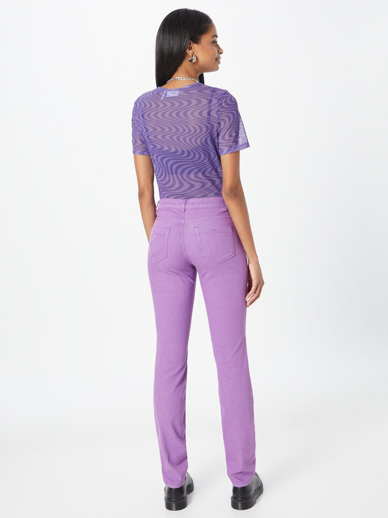 OUI Jeans lila - Pled.ro