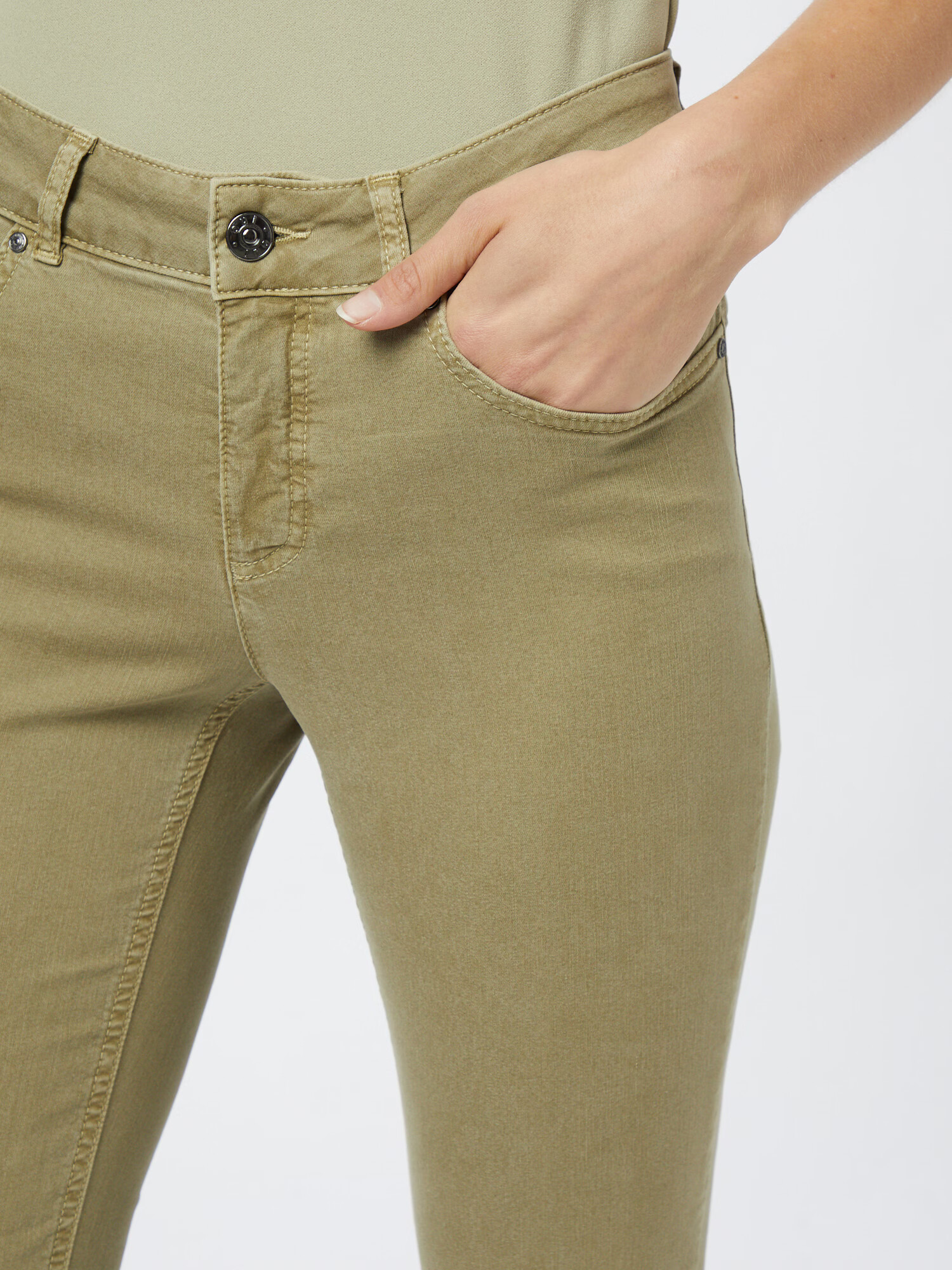 OUI Jeans verde - Pled.ro