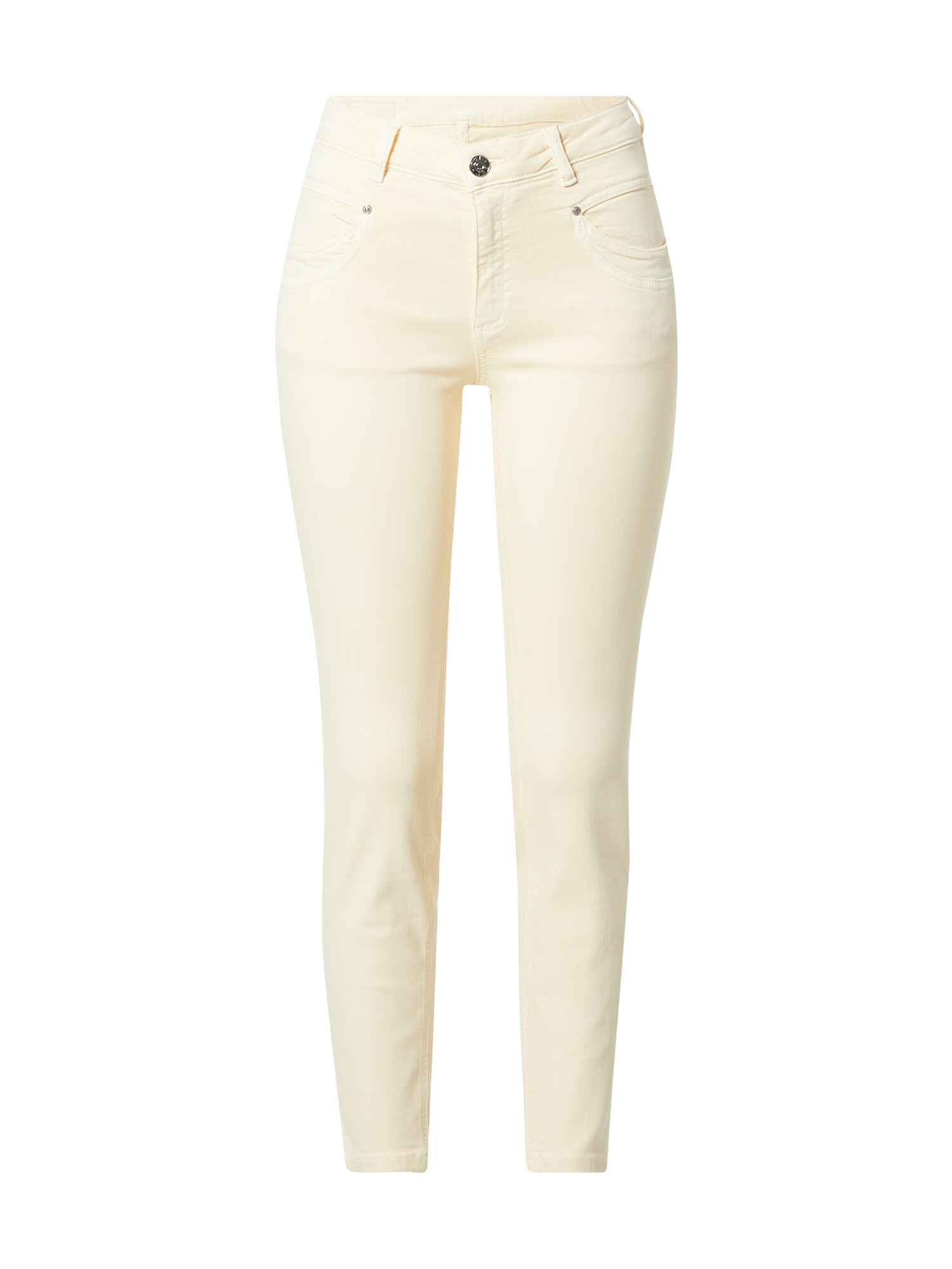 OUI Jeggings galben pastel - Pled.ro