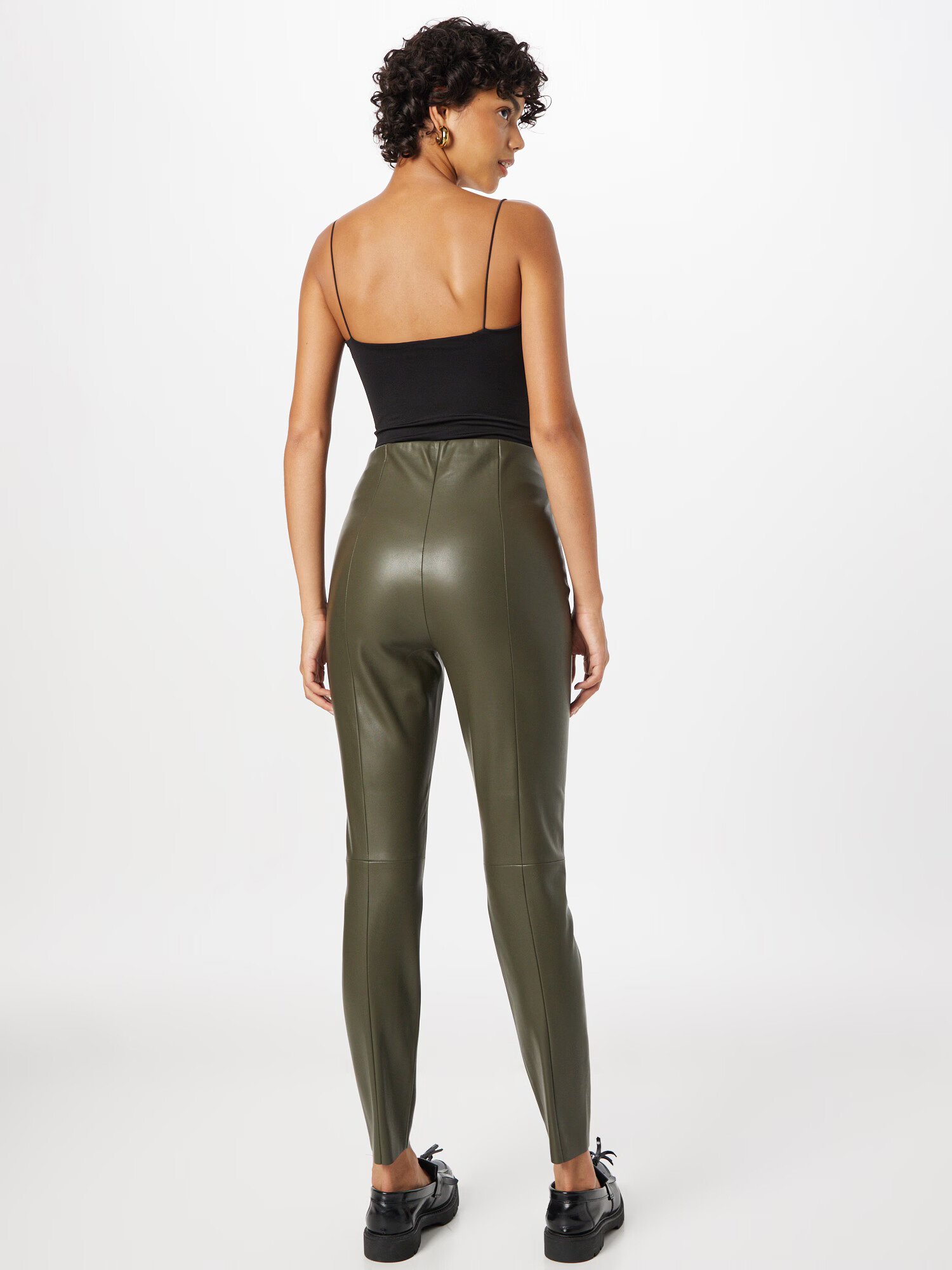 OUI Leggings 'CHASEY' kaki - Pled.ro