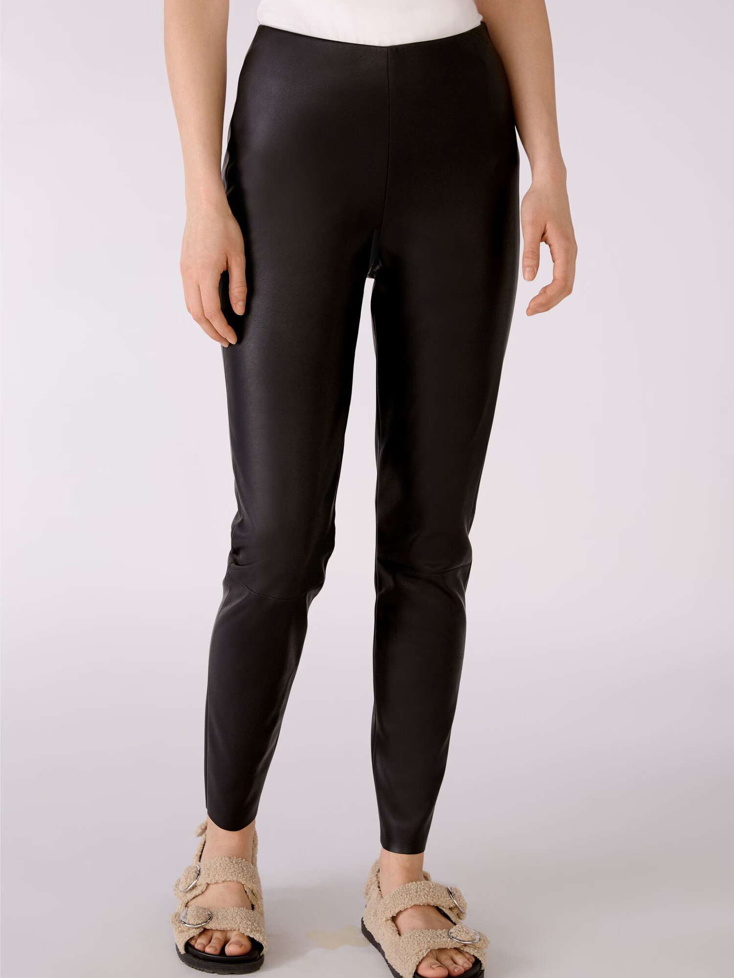 OUI Leggings 'CHASEY' negru - Pled.ro