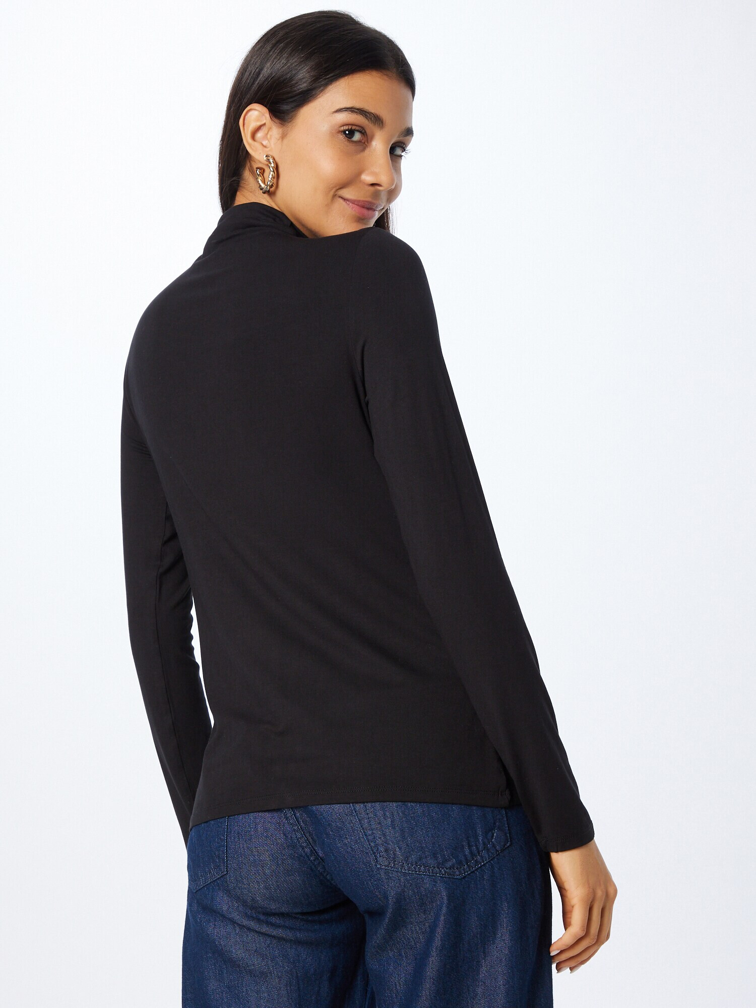 OUI Tricou negru - Pled.ro