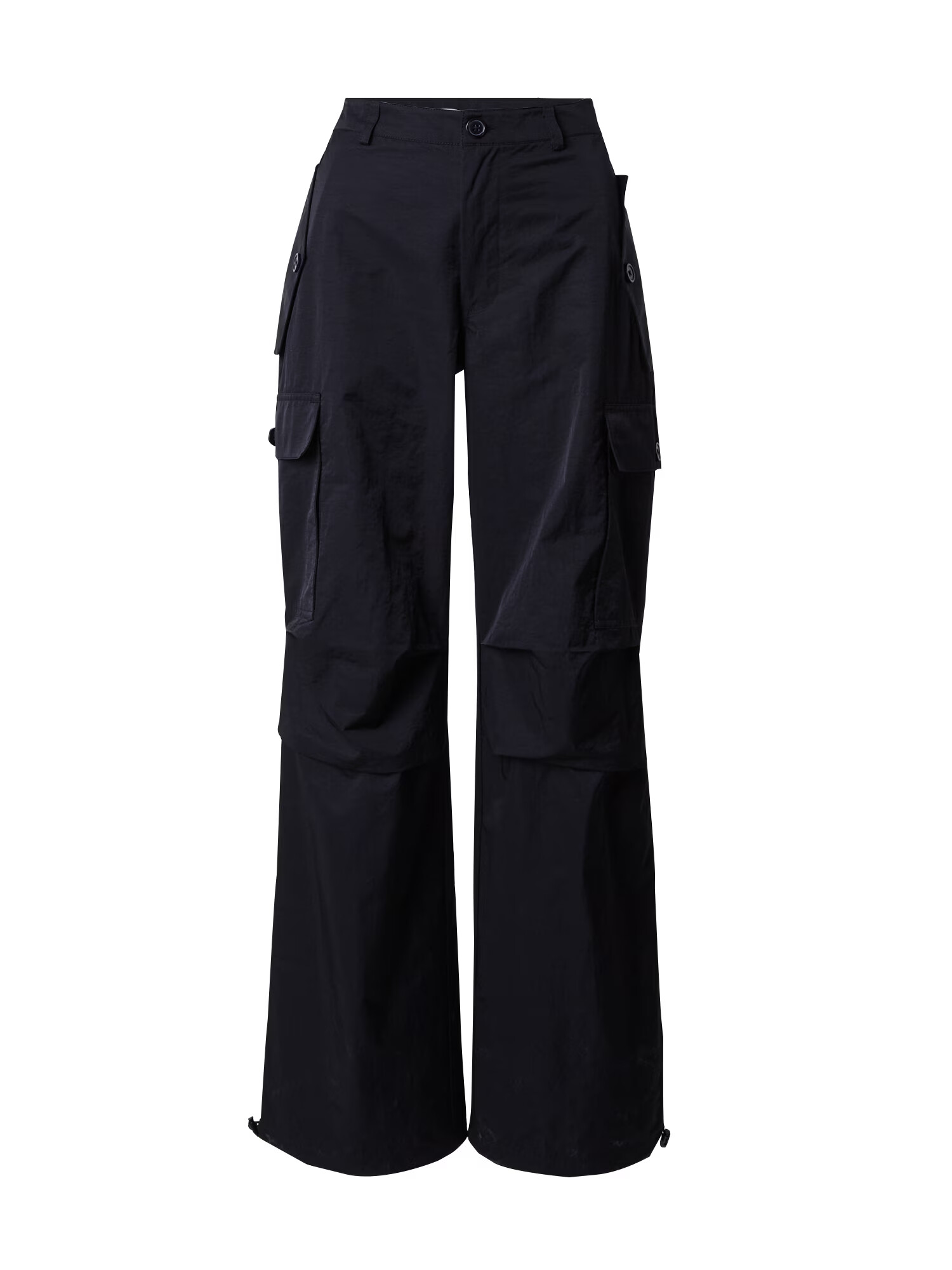 Oval Square Pantaloni cu buzunare negru - Pled.ro