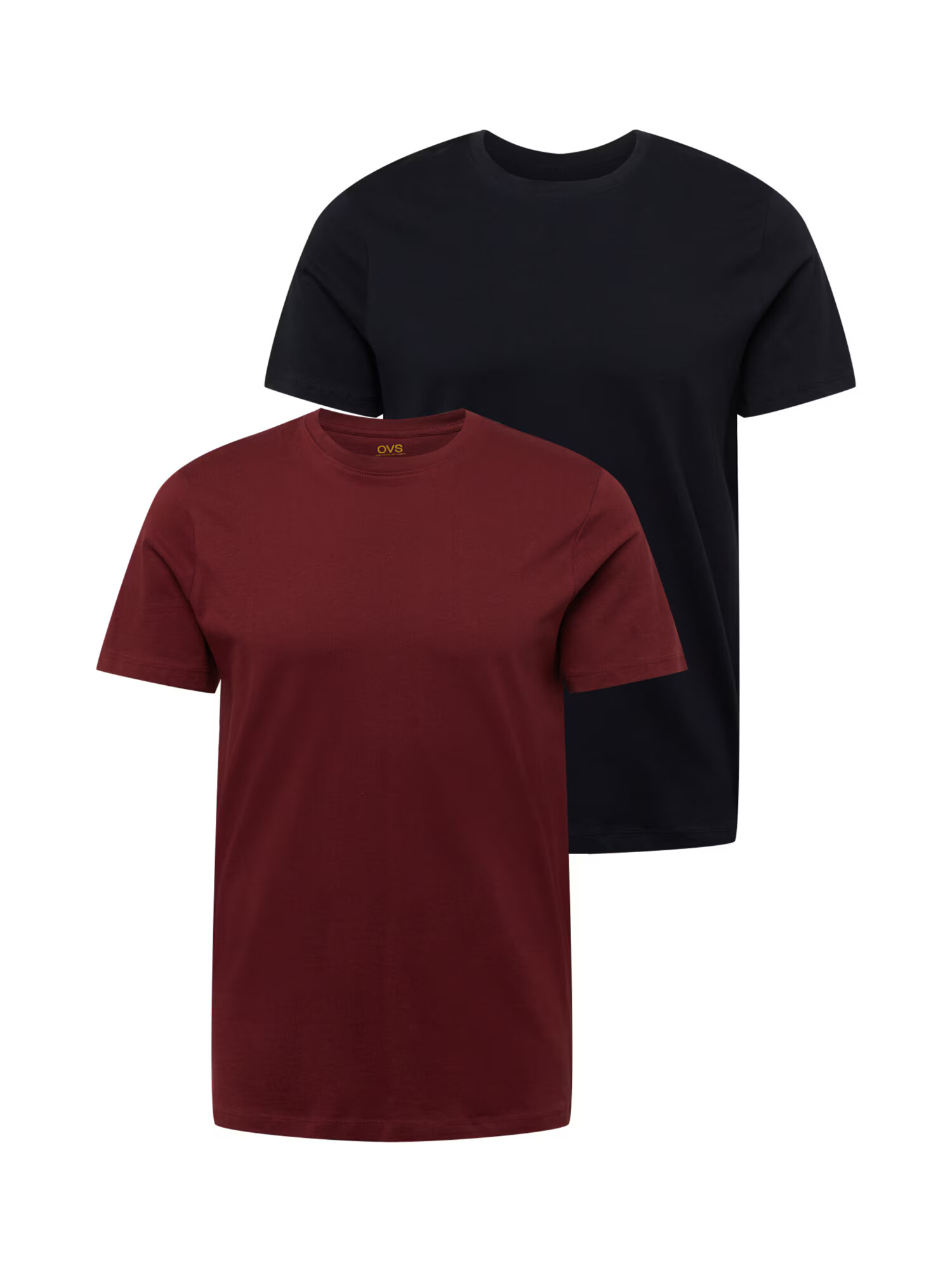 OVS Tricou albastru noapte / roșu bordeaux - Pled.ro