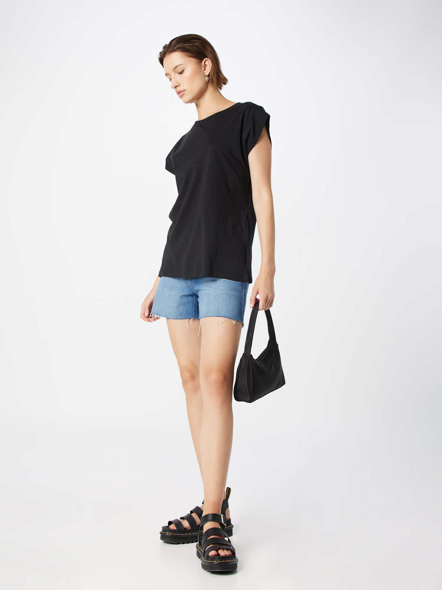 OVS Tricou negru - Pled.ro