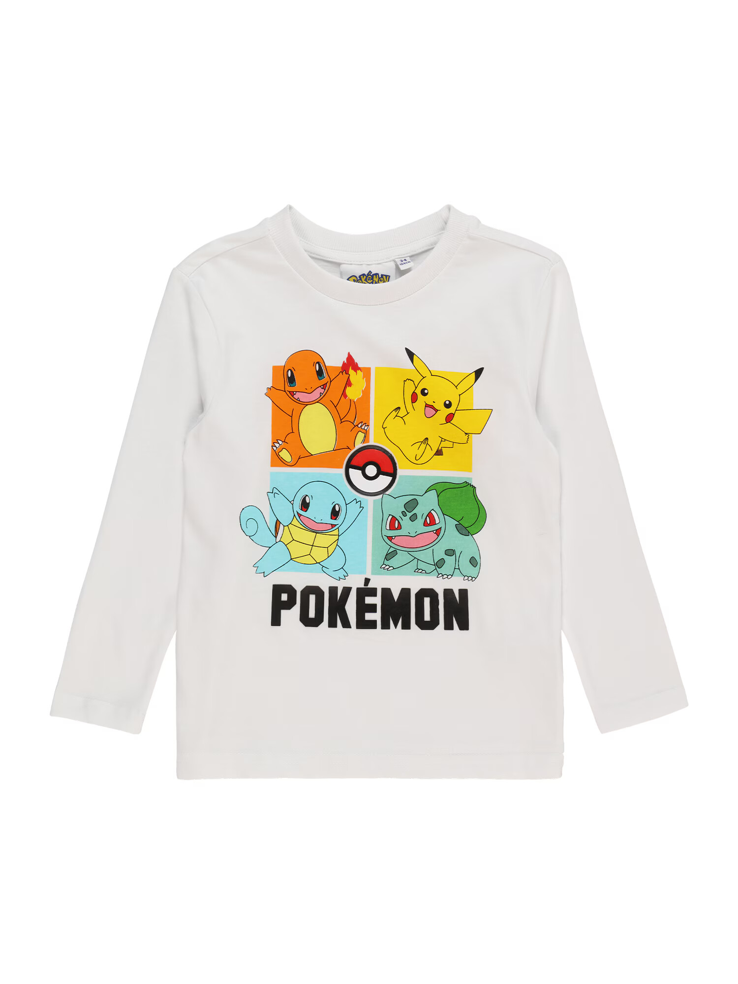 OVS Tricou 'POKEMON' mai multe culori / alb - Pled.ro