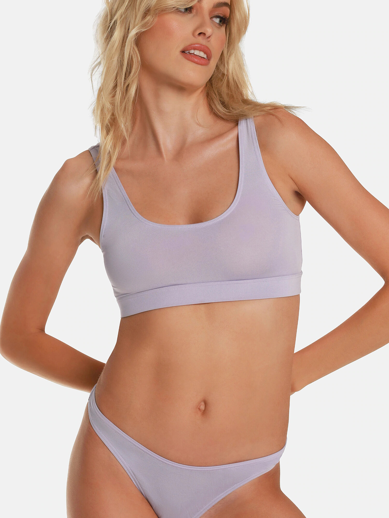 OW Collection Sutien 'HANNA' mov pastel - Pled.ro