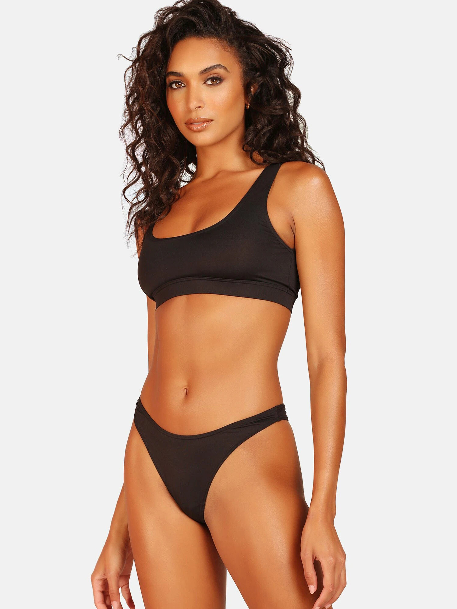 OW Collection Tanga 'HANNA' negru - Pled.ro