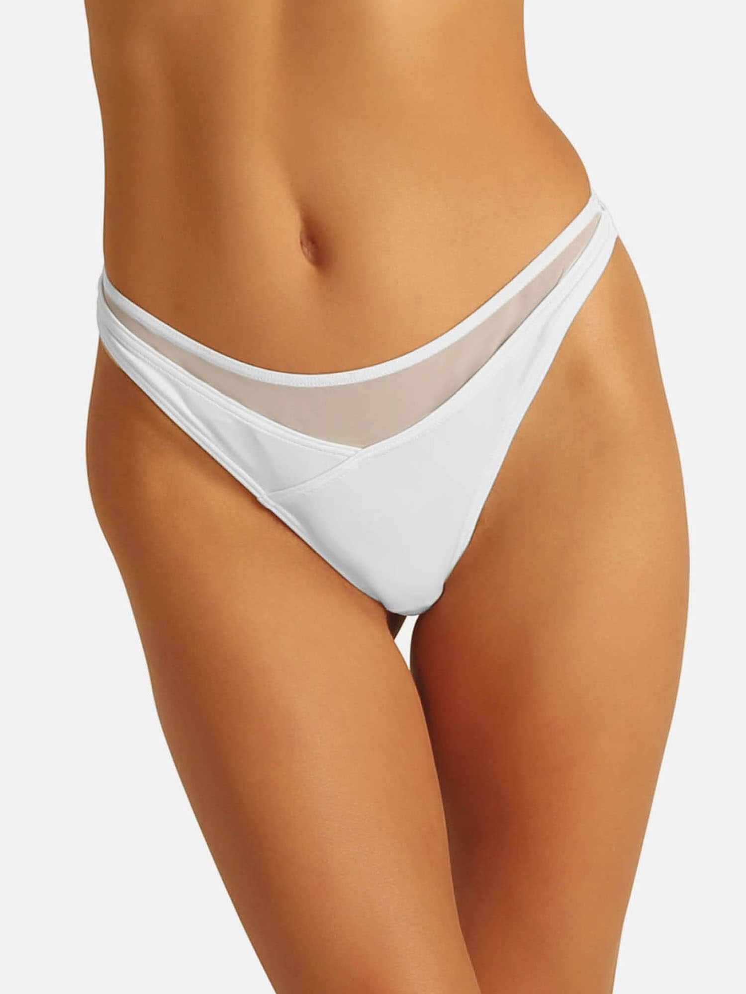 OW Collection Tanga 'LONDYN' alb murdar - Pled.ro