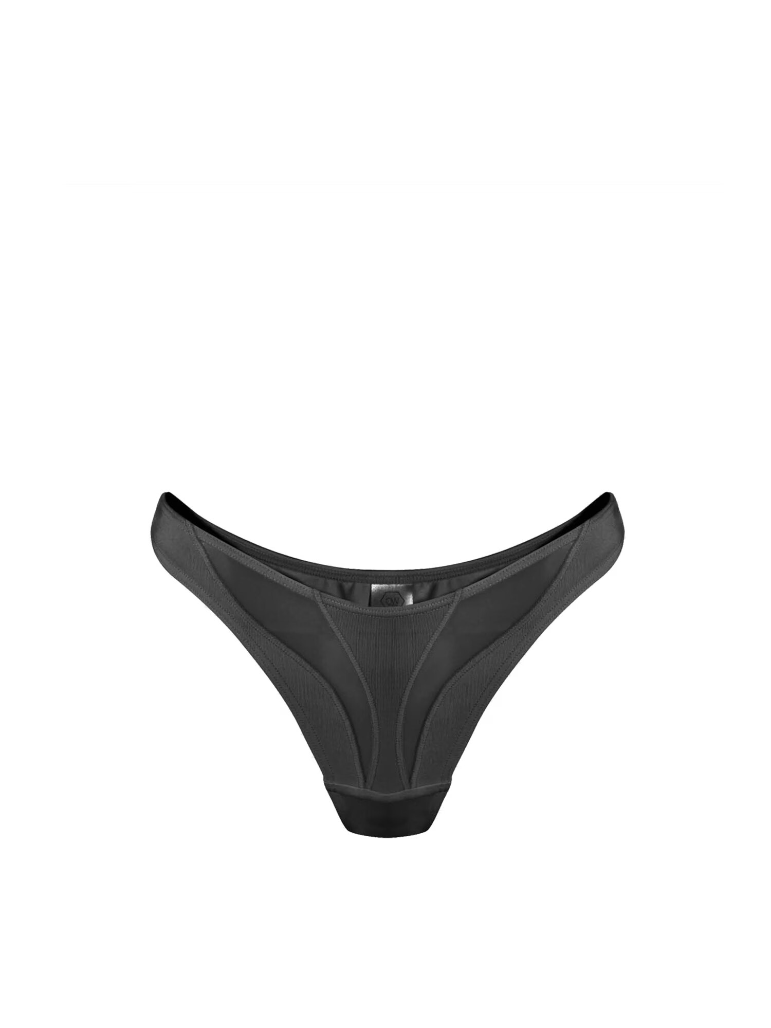 OW Collection Tanga 'SWIRL' negru - Pled.ro