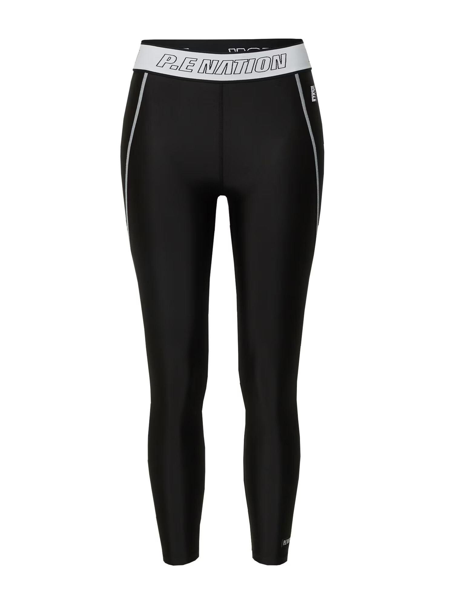 P.E Nation Leggings negru / alb - Pled.ro