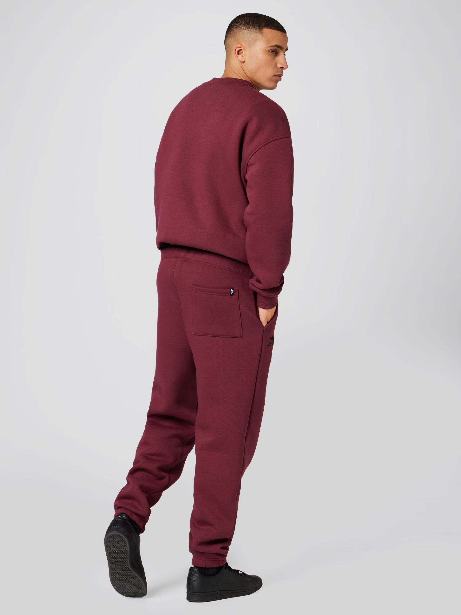 Pacemaker Pantaloni 'Kenan' roșu merlot / negru - Pled.ro