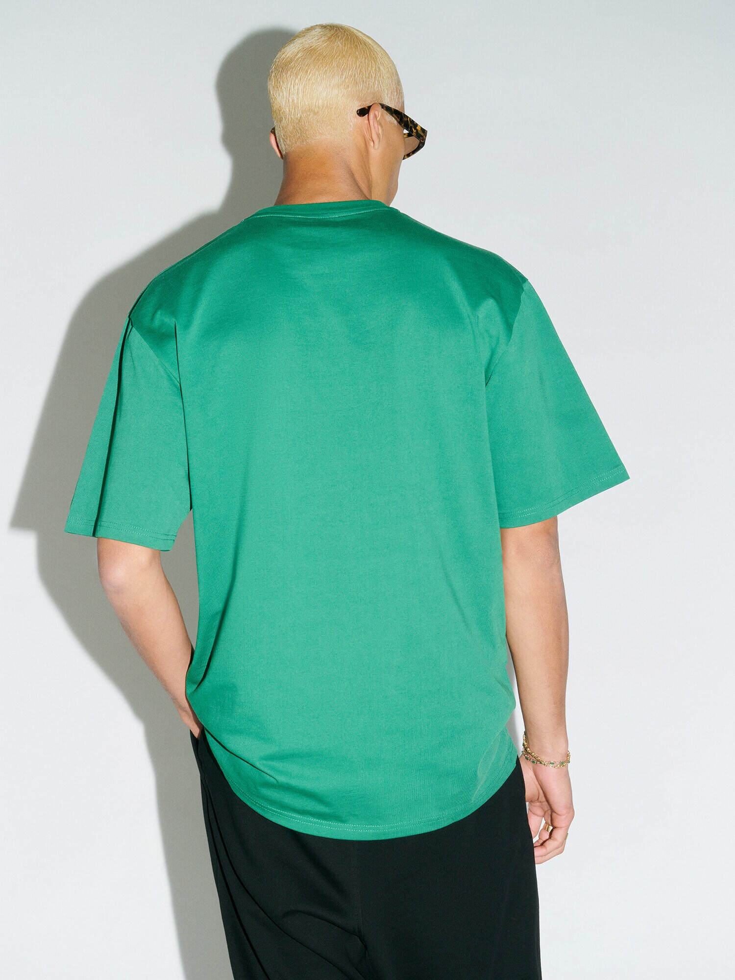 Pacemaker Tricou 'Adrian' verde / alb - Pled.ro